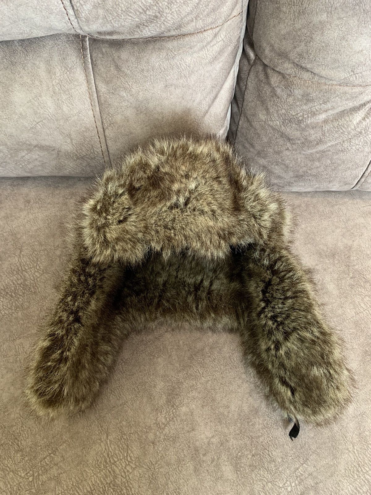 Japanese Brand Y2K Ushanka Hat Size ONE SIZE - 7 Thumbnail