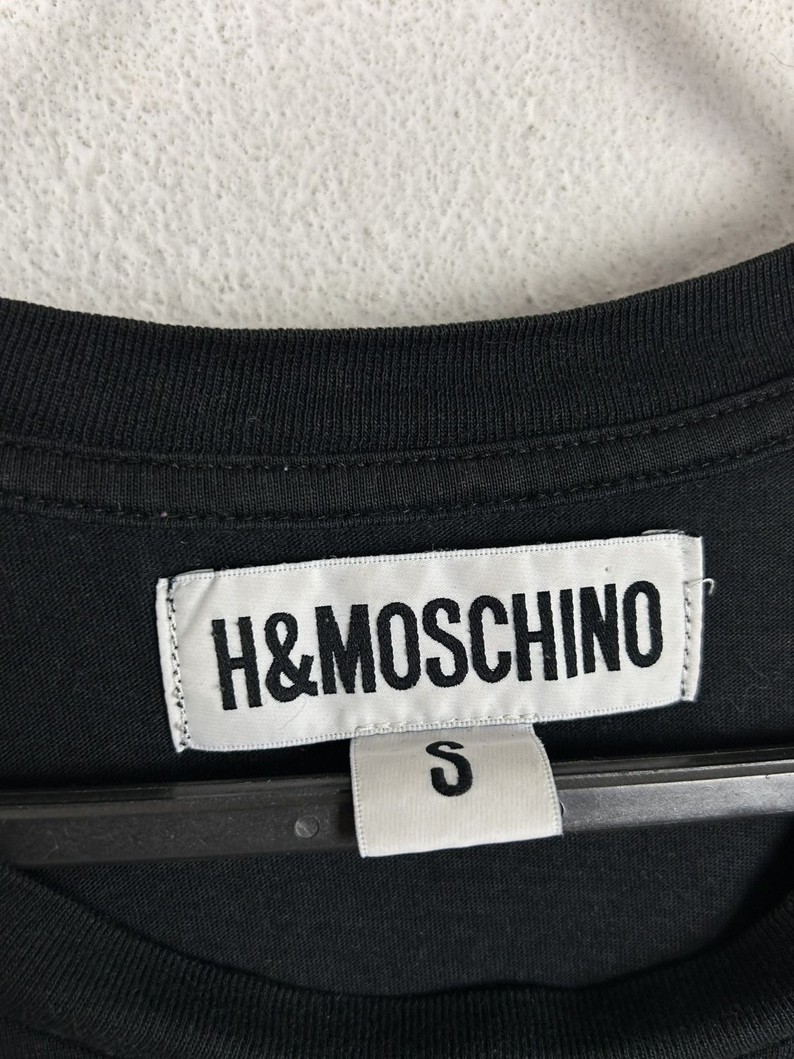 H&M × Moschino Moschino x H&M Center Logo Sample T-Shirt In Black Size US S / EU 44-46 / 1 - 4 Thumbnail