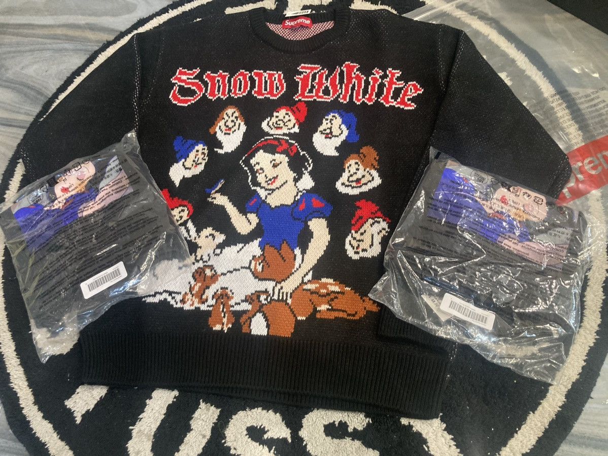 Supreme Supreme 2024FW x show white sweater black size M Size US M / EU 48-50 / 2 - 6 Thumbnail