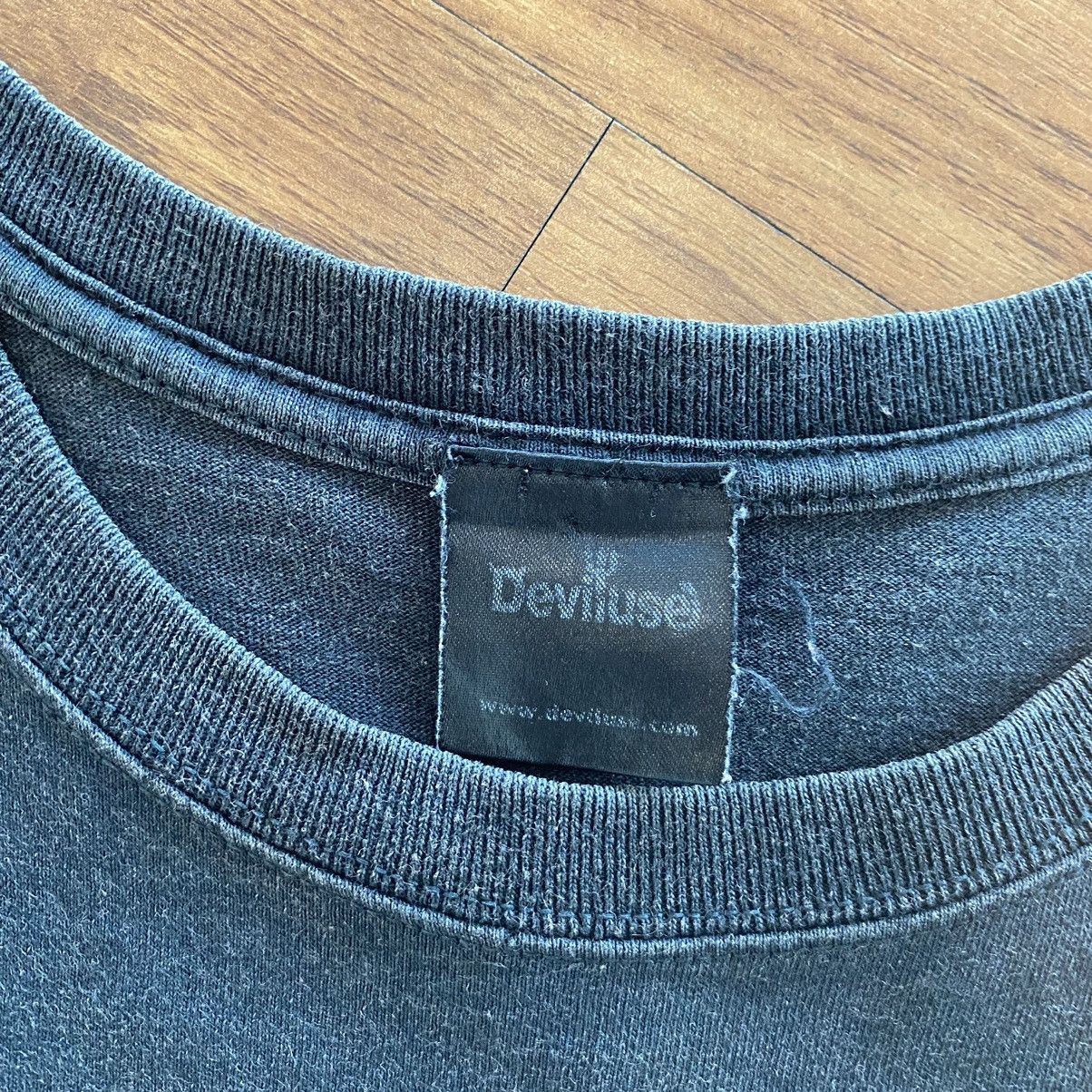 Japanese Brand Thrashed Faded Vintage Y2K Deviluse ERD GRUNGE GRAIL TEE Size US L / EU 52-54 / 3 - 5 Thumbnail
