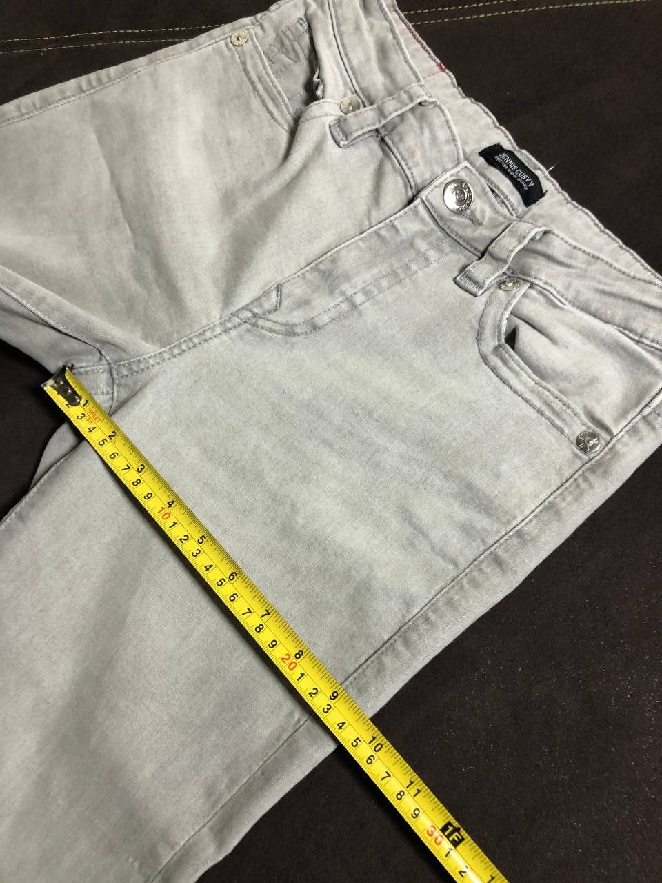 True Religion Women's True Religion Jennie Curvy Skinny Grey Jeans Size 28" / US 6 / IT 42 - 15 Thumbnail