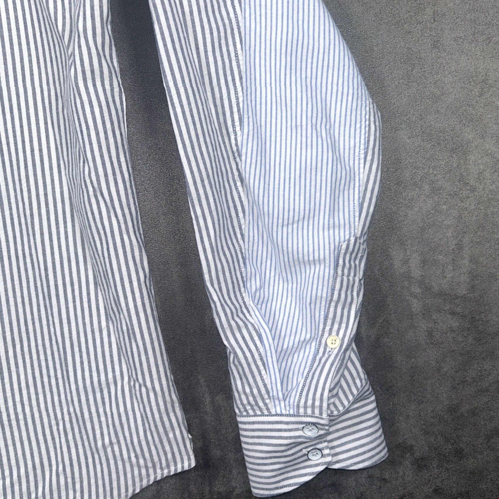 Rag & Bone Rag & Bone Shirt Button-Up Mens L Stripe Oxford Engineered Long Sleeve Casual Formal Travel Multicolor Cotton Blend Size US L / EU 52-54 / 3 - 4 Thumbnail