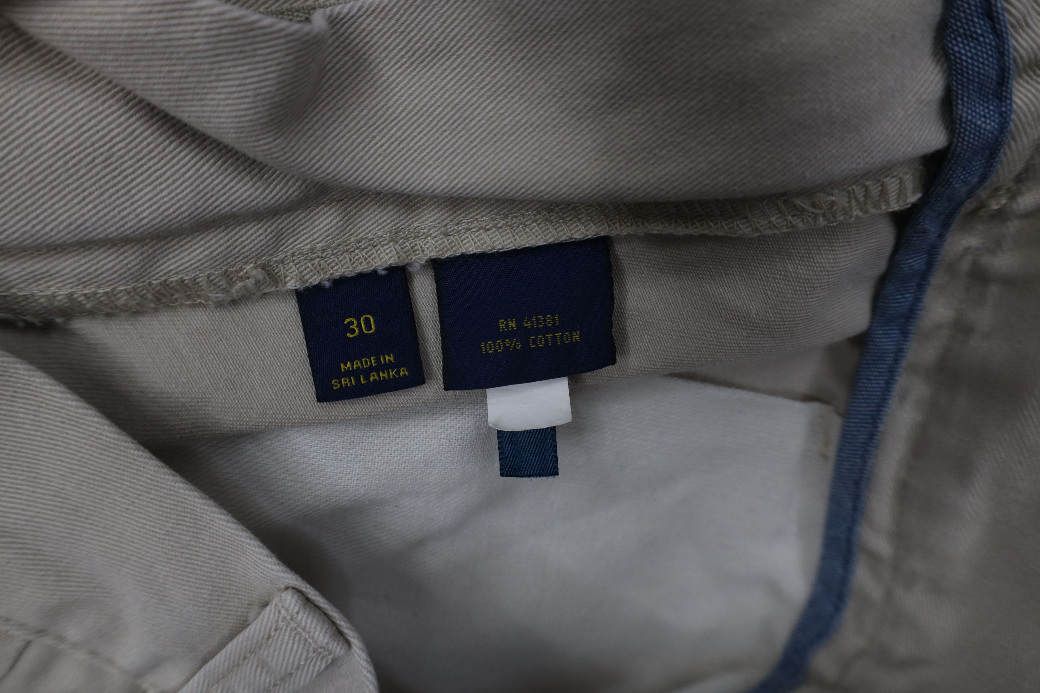 Polo Ralph Lauren Vintage Ralph Lauren Fit Above Knee Chino Shorts Beige Size US 30 / EU 46 - 10 Thumbnail