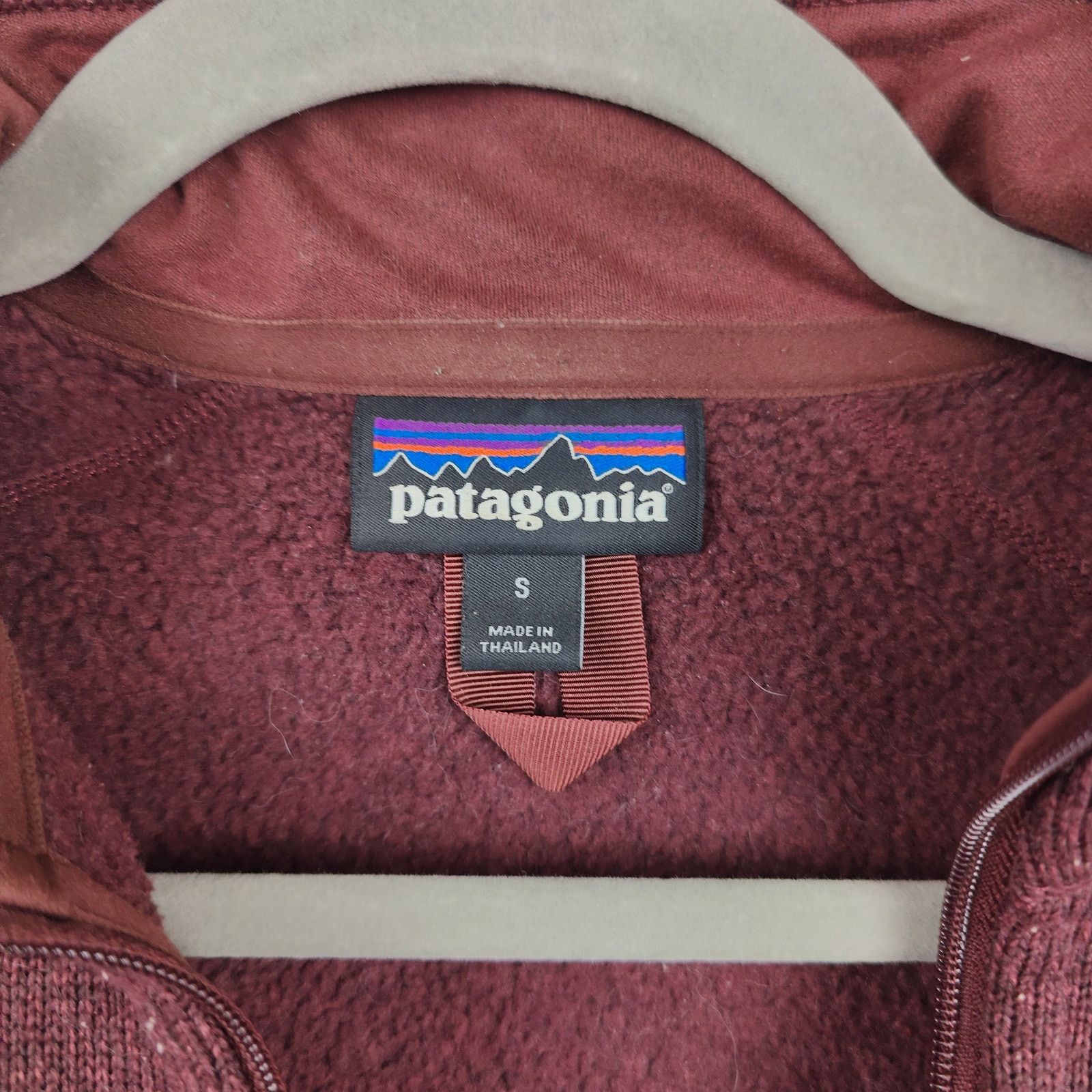Patagonia Patagonia Better Sweater Womens Small Burgundy Size S / US 4 / IT 40 - 7 Thumbnail