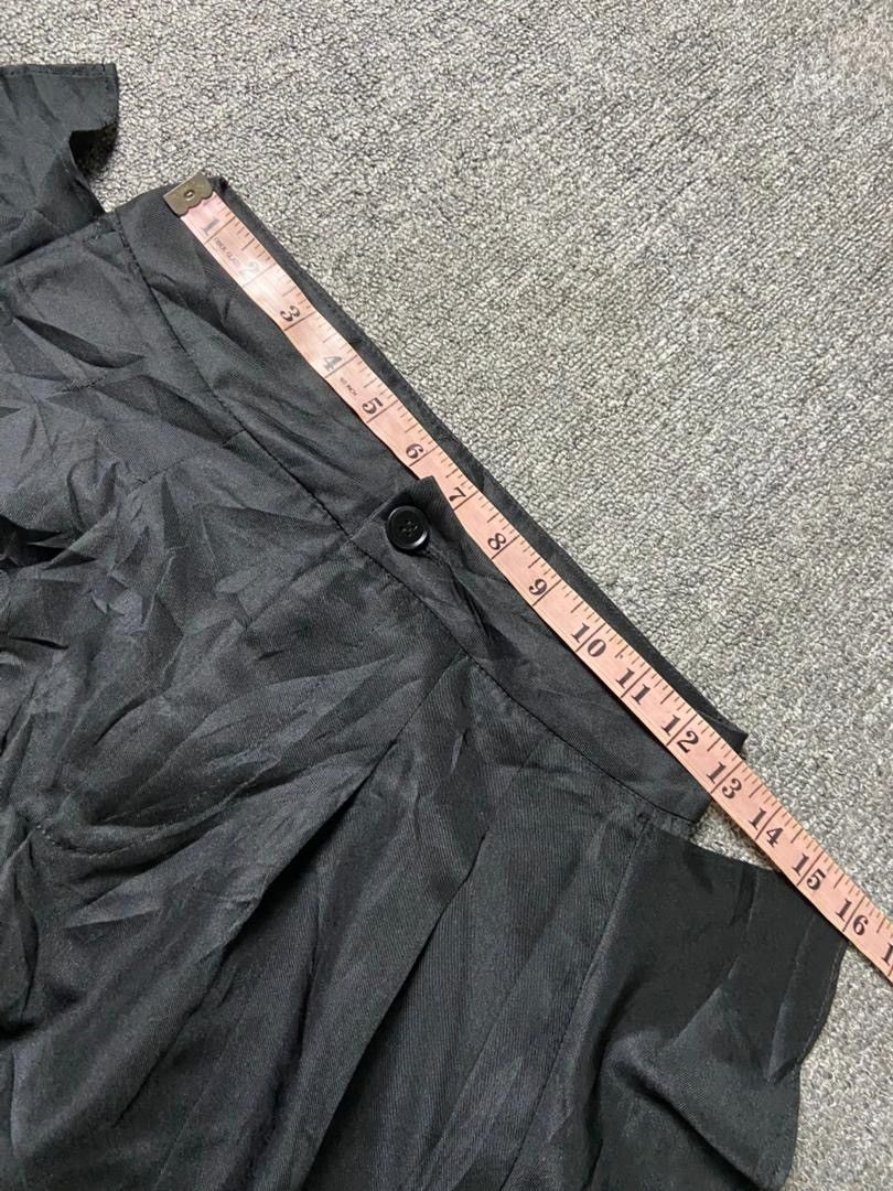 Japanese Brand Jin Xin Duo Brand Fashion Side Ruffles Pants (189) Size 25" / US 0 / IT 36 - 5 Thumbnail