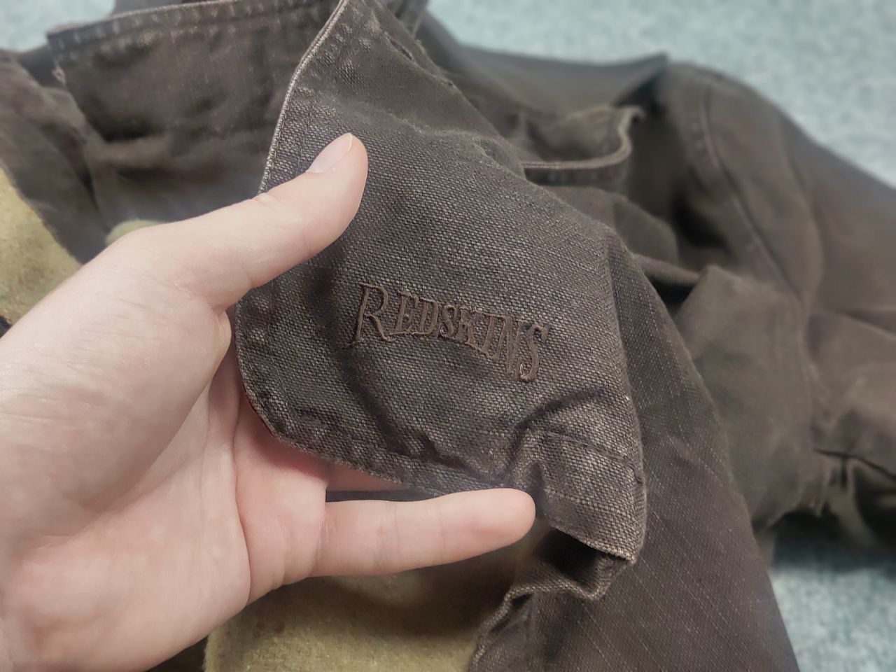 Vintage Redskins Territoire Vintage 80's Work Style USA Lined Jacket Size US XL / EU 56 / 4 - 21 Thumbnail