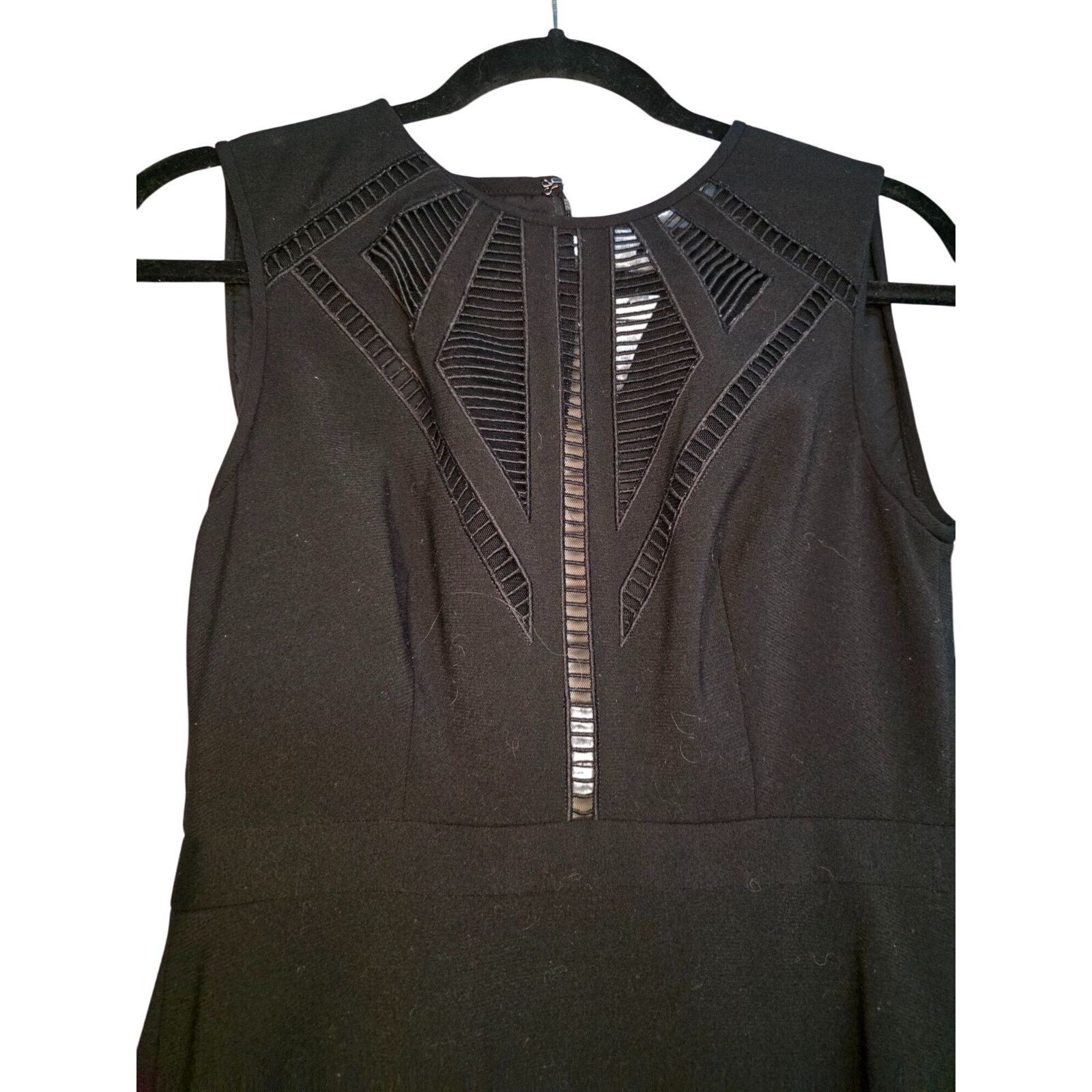 Bcbgmaxazria BCBG Max Azria Black Sleeveless Fit & Flare Dress Size 2 Size XS / US 0-2 / IT 36-38 - 9 Thumbnail