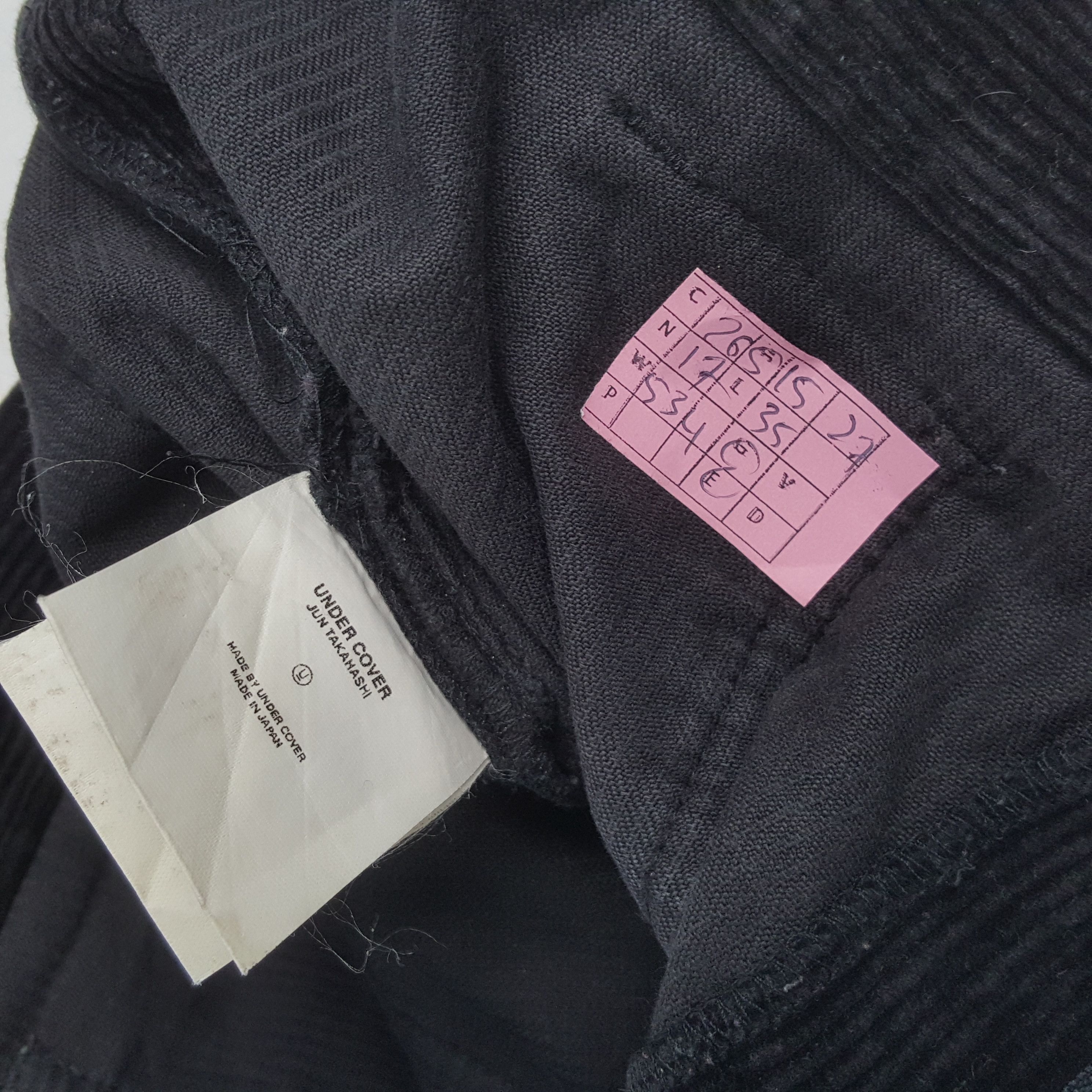 Jun Takahashi × Undercover × Vintage UNDERCOVER JUN TAKAHASHI Fashion Japanese Corduroy Pant Size US 30 / EU 46 - 13 Thumbnail