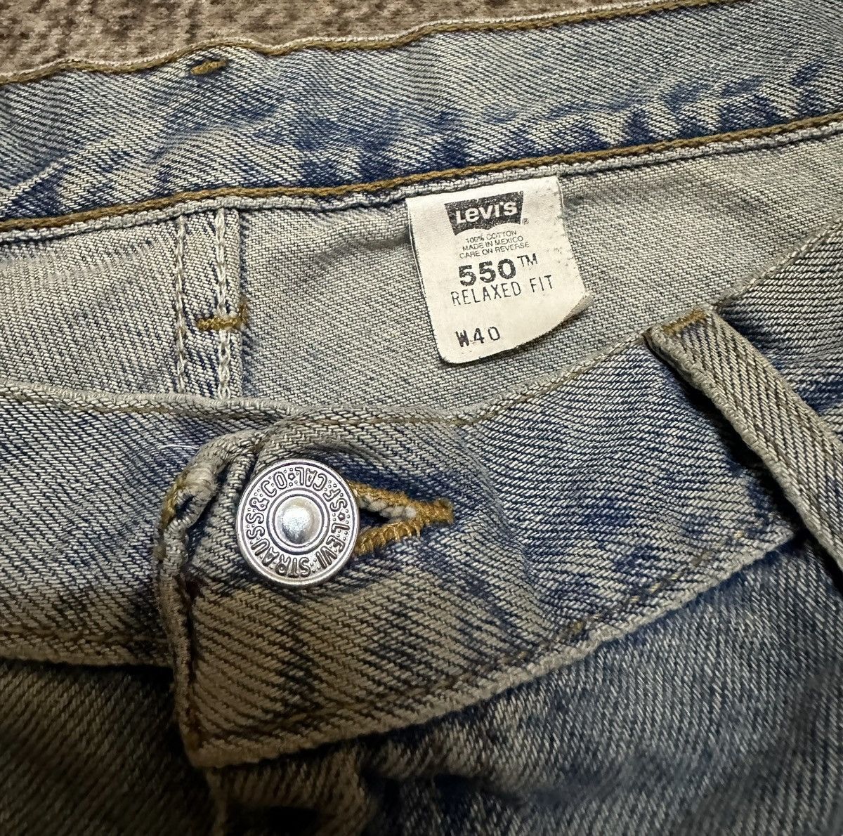 Levi's Levis Lot 550 Mens Shorts Baggy Jeans Size 40 Size US 40 / EU 56 - 3 Thumbnail