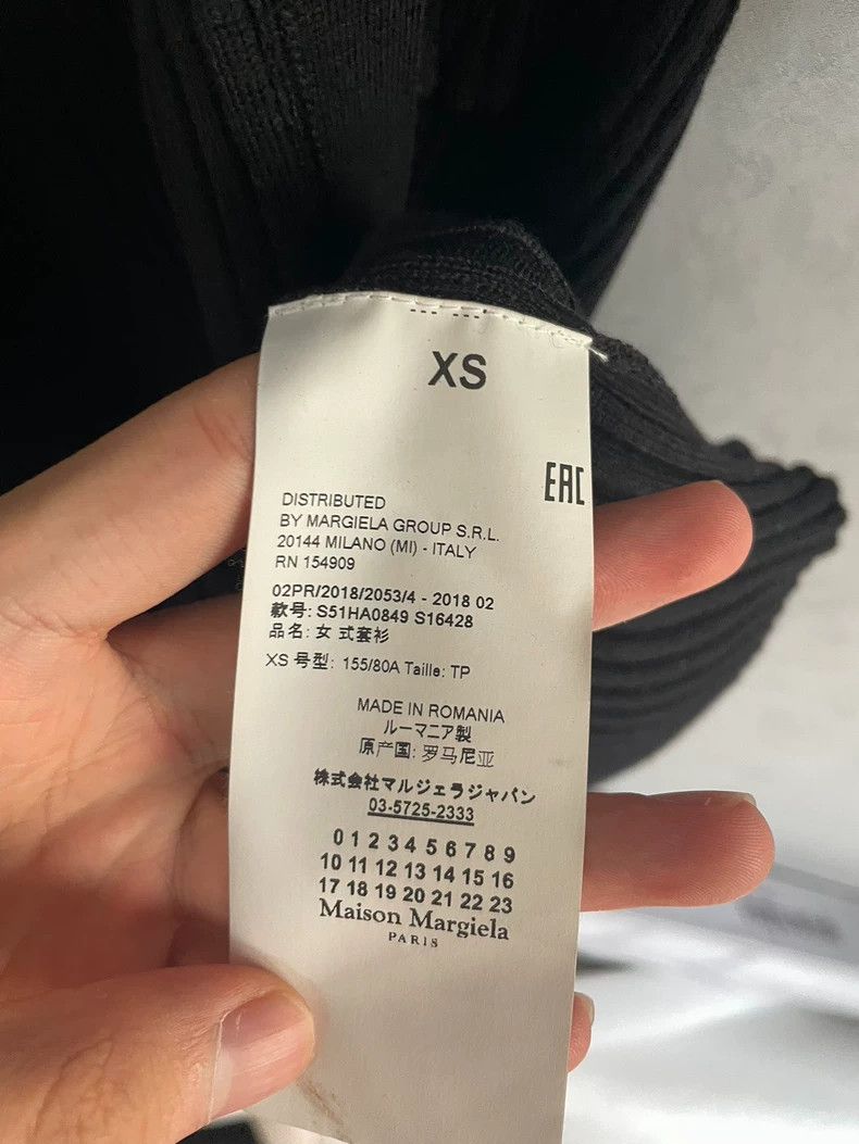 Other Maison Margiela Elastic wool long coat Size XS / US 0-2 / IT 36-38 - 5 Thumbnail