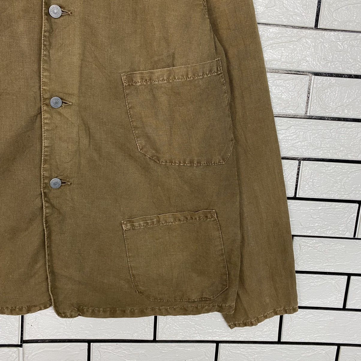 Issey Miyake 🔥VINTAGE CHORE DUCK CANVAS WORKER JACKET ACOUSTIC JAPAN Size US M / EU 48-50 / 2 - 5 Thumbnail