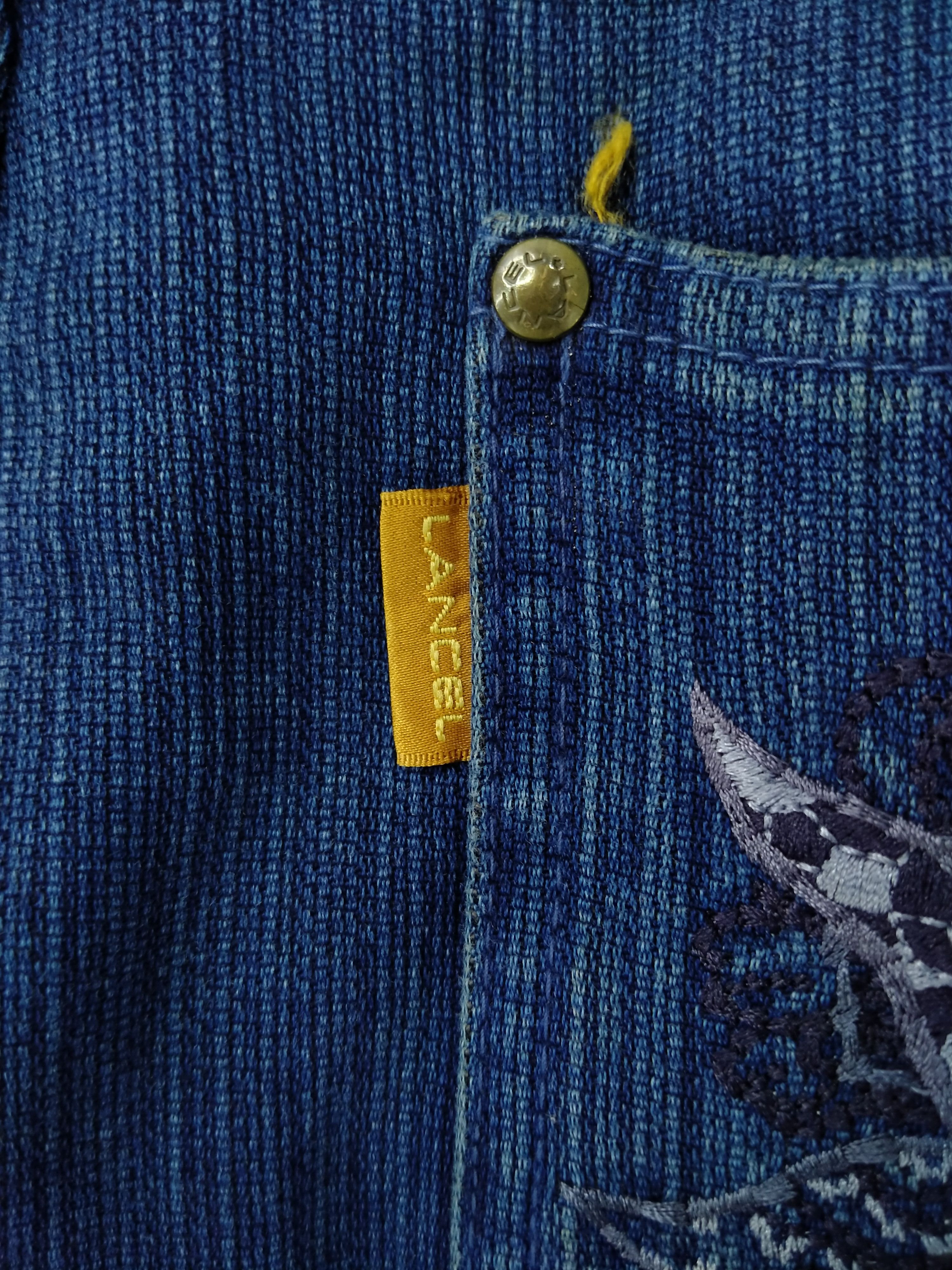 Japanese Brand Lancel Japanese Brand Embroidery Denim 32x30 -JN088 Size US 32 / EU 48 - 12 Thumbnail