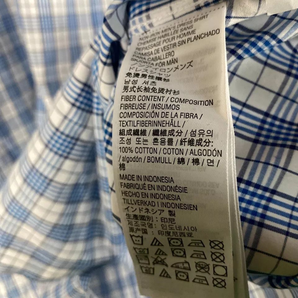 Kirkland Signature Kirkland Signature Button Down Shirt Men's 16 34/35 Plaid Size US S / EU 44-46 / 1 - 4 Thumbnail