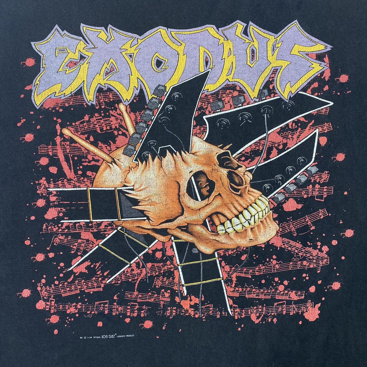 Band Tees × Vintage VINTAGE 90's EXODUS BAND IMPACT IS IMMINENT TOUR TANK TOPS Size US L / EU 52-54 / 3 - 7 Thumbnail