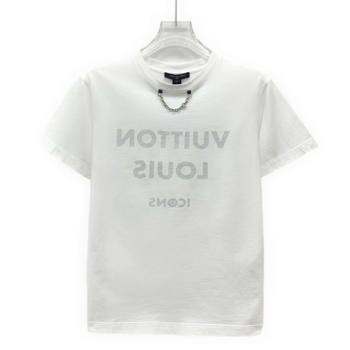 Louis Vuitton Louis Vuitton Logo Letter Print Short Sleeve T-shirt K26WX Size XS / US 0-2 / IT 36-38 - 1 Thumbnail