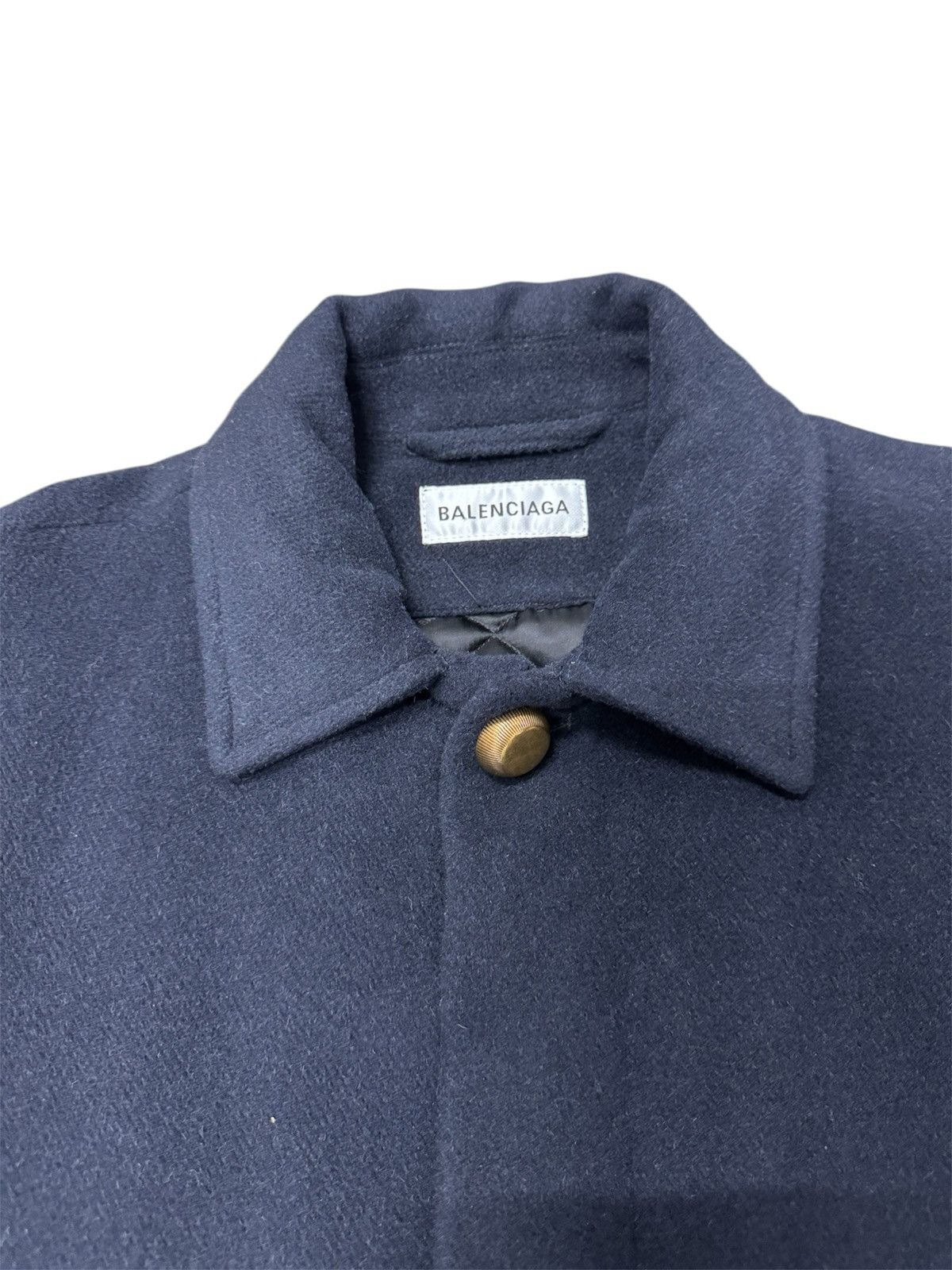 Balenciaga Balenciaga Bottlecap Wool Button Up Jacket Size US L / EU 52-54 / 3 - 4 Thumbnail