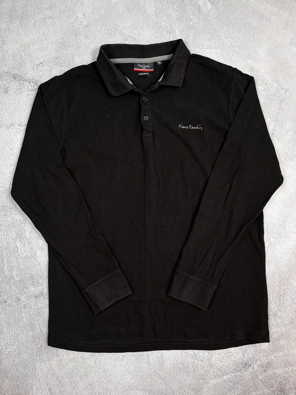 Pierre Cardin × Vintage Vintage Y2K Pierre Cardin blank 1/4 polo oldmoney style XL Size US XL / EU 56 / 4 - 1 Thumbnail