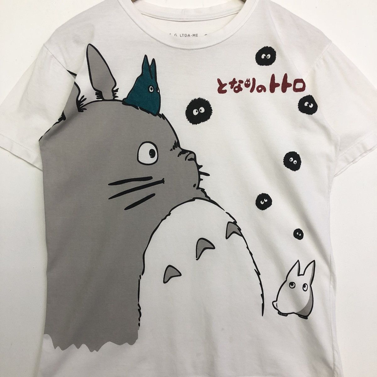 Anime My Neighbour Totoro By Hayao Miyazaki Anime Tshirt Size US S / EU 44-46 / 1 - 2 Thumbnail
