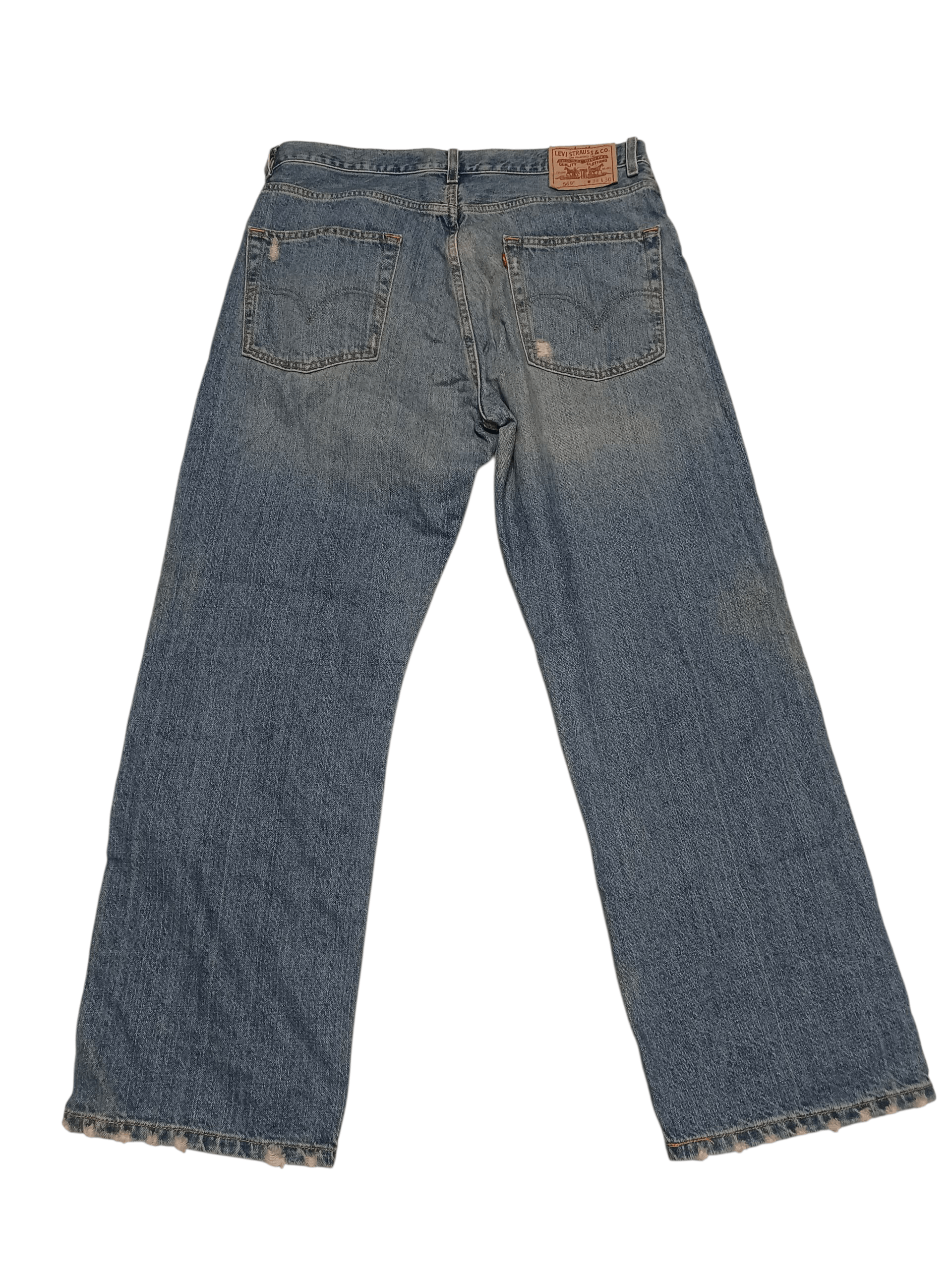 Levi's Vintage Clothing LEVIS 569 LOOSE STRAIGHT VINTAGE FIRE JEANS DENIM Size US 34 / EU 50 - 2 Thumbnail