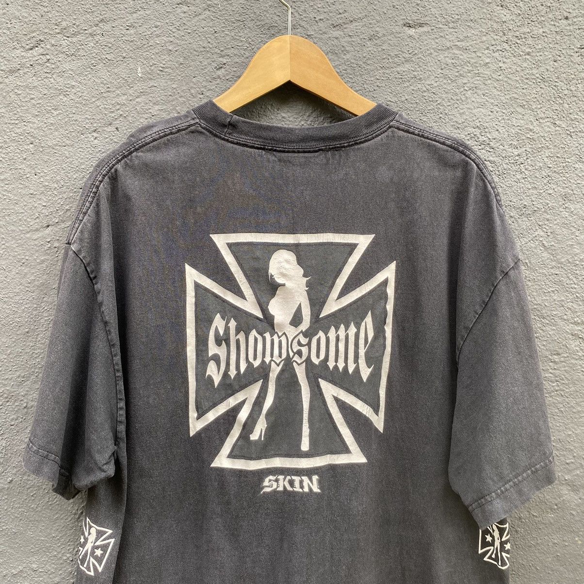 Vintage Thrashed Faded Vintage Y2K Skin Industries Skateboard Tee Size US XL / EU 56 / 4 - 6 Thumbnail