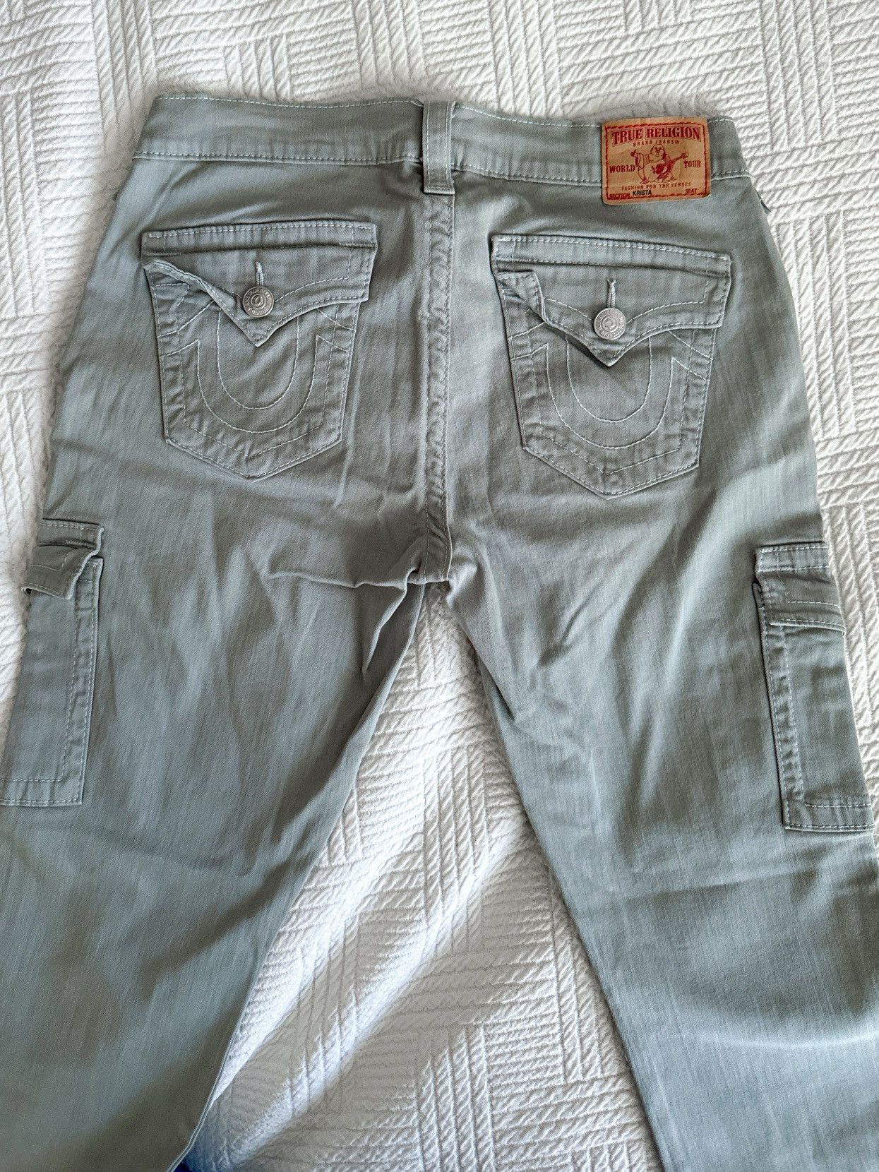 True Religion True Religion vintage "Krista" Skinny cargo jeans Low Rise Size 30" / US 8 / IT 44 - 2 Thumbnail