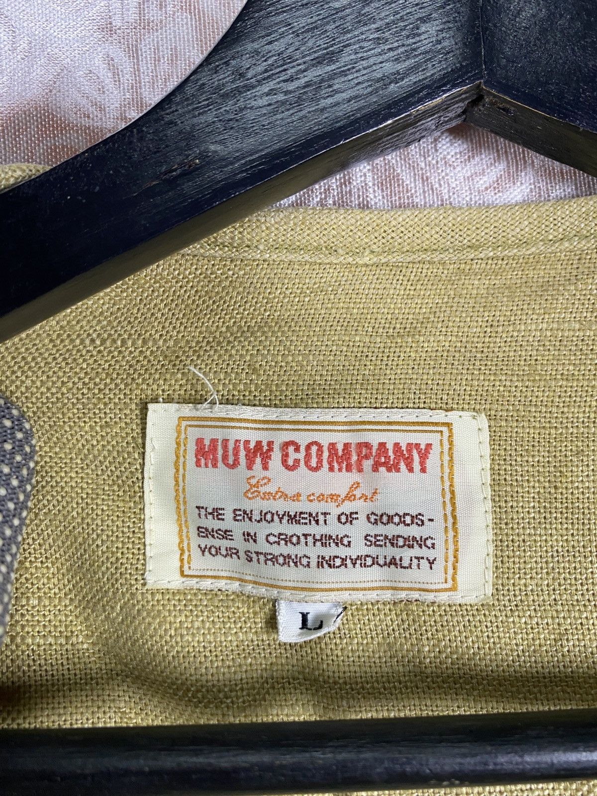 Japanese Brand Vintage MUW Company Khaki Vest Multi Pocket Fishing Outdoor Size US L / EU 52-54 / 3 - 10 Thumbnail