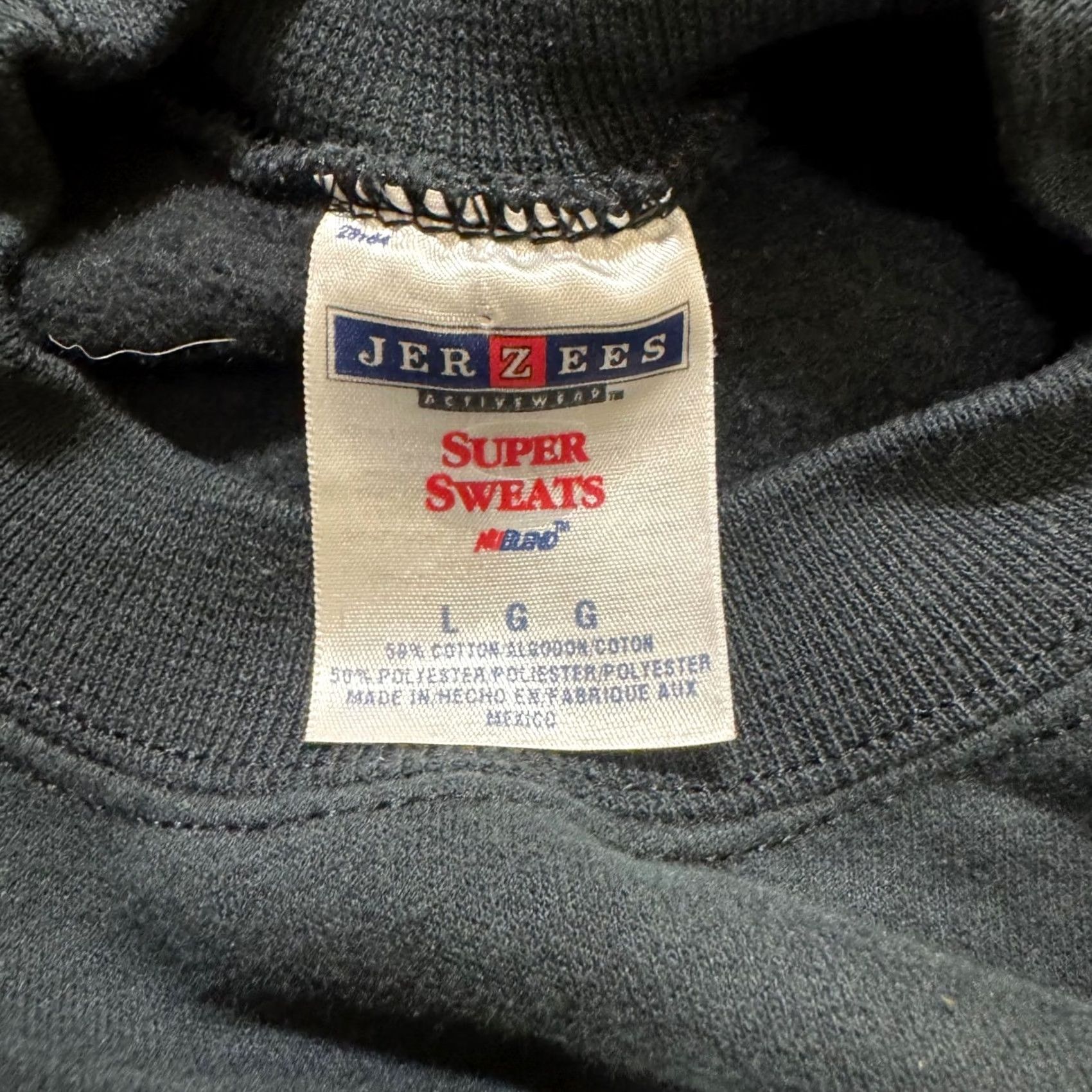 Jerzees VTG Jerzees Sweatshirt Pullover Raiders Black Conference Champions Men's L Size US L / EU 52-54 / 3 - 3 Thumbnail