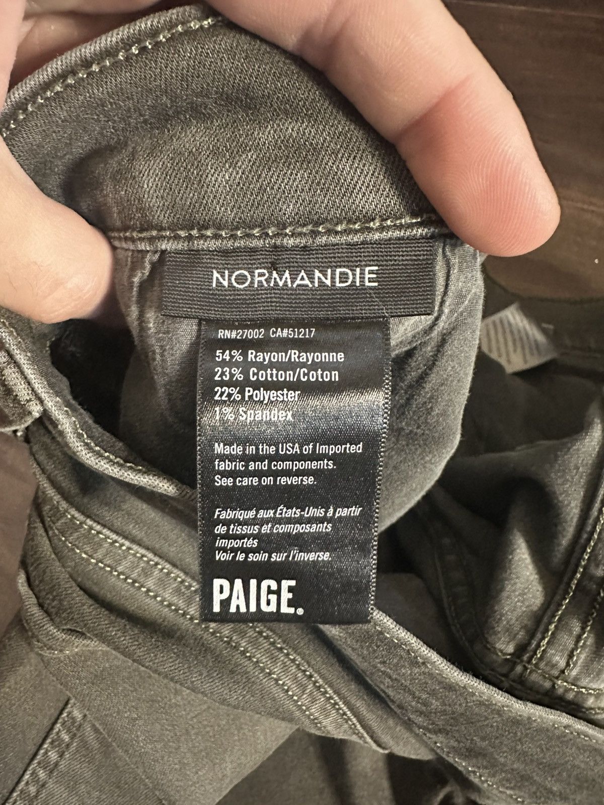 Paige PAIGE Normandie rayon MiUSA jeans 38 Size 38" / US 16 / IT 52 - 10 Thumbnail