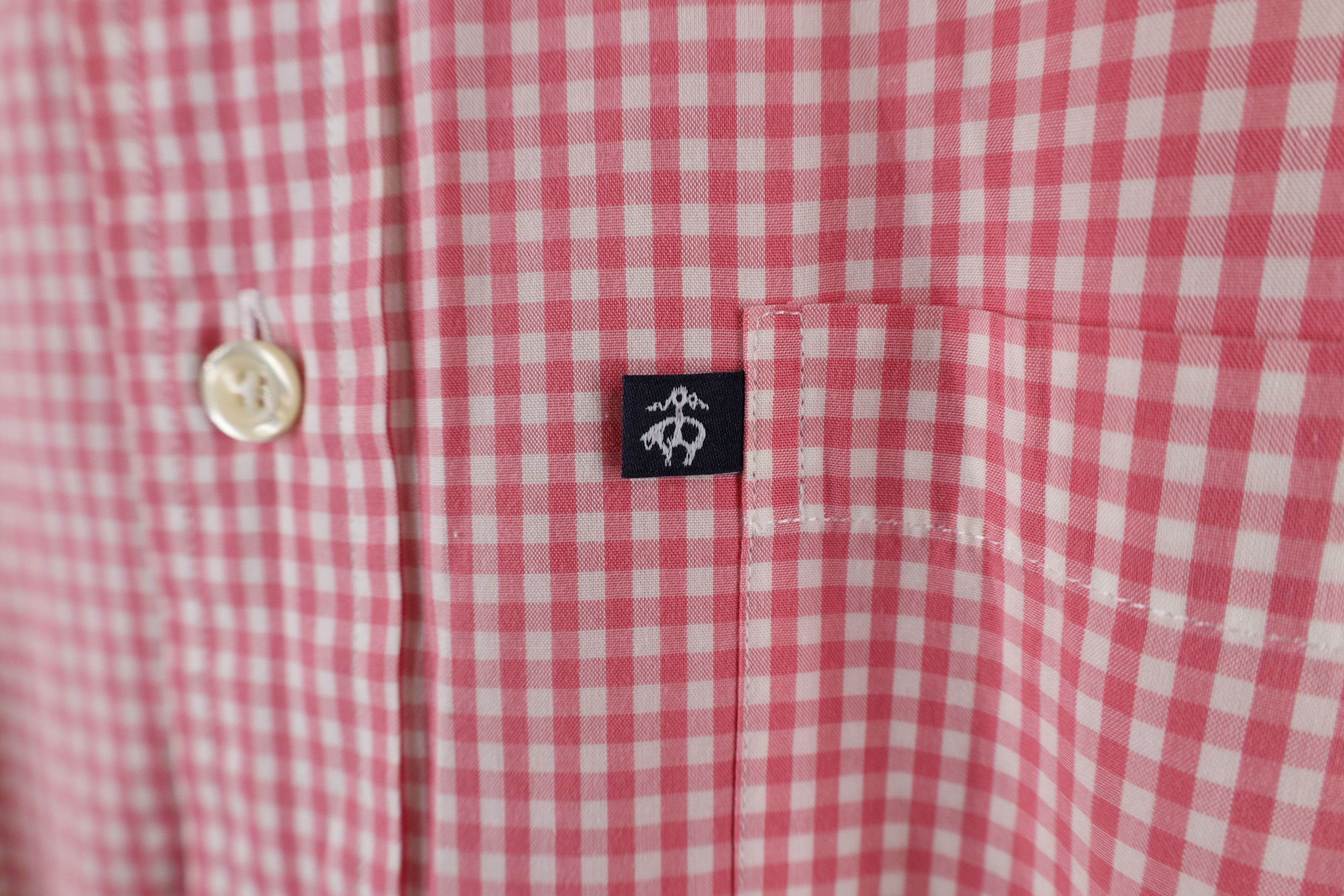 Brooks Brothers × Vintage Vintage Brooks Brothers Button Down Shirt Gingham Plaid Size US L / EU 52-54 / 3 - 4 Thumbnail