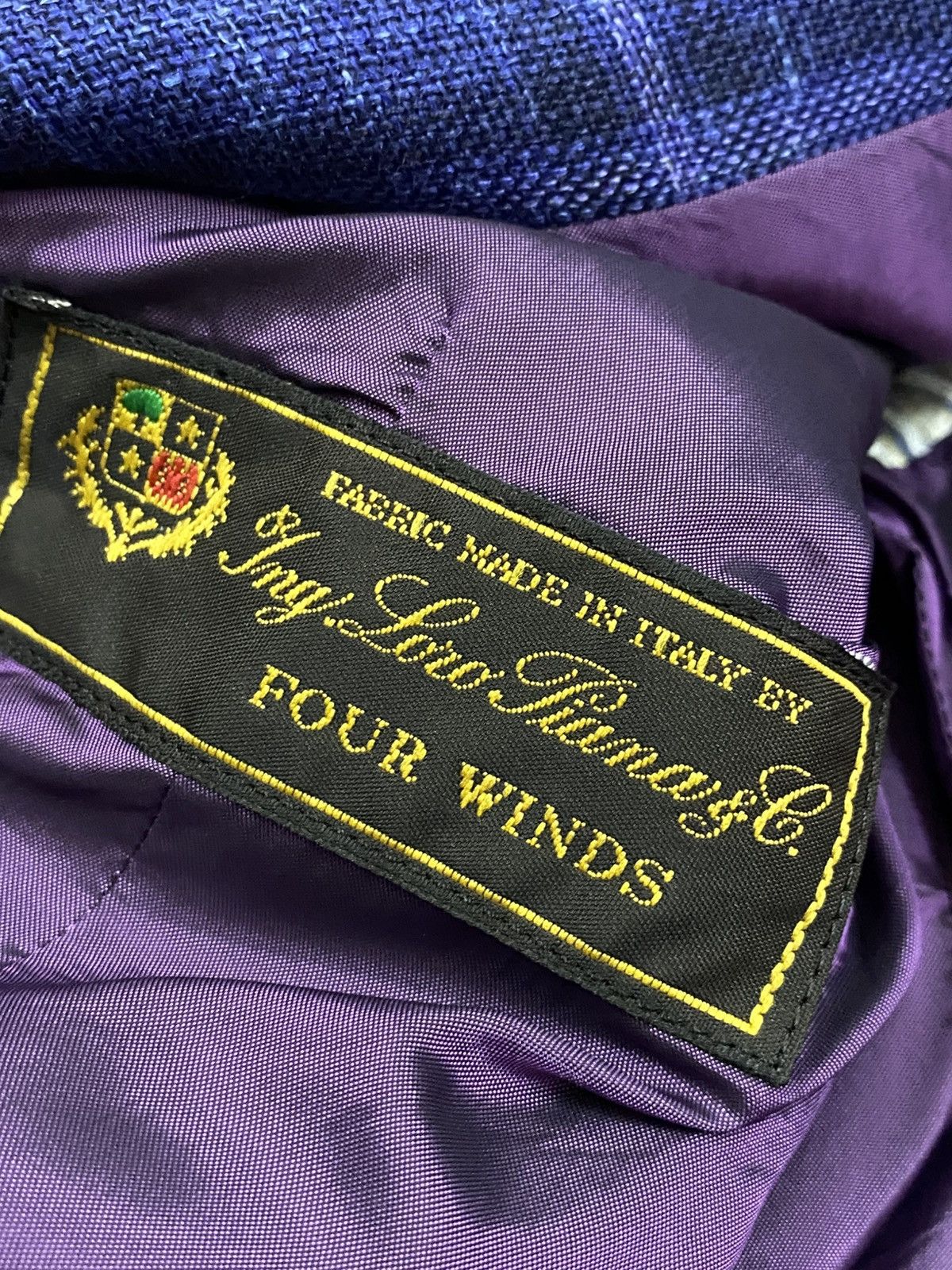 Loro Piana Loro Piana "Four Winds" Wool Silk Linen Double Breasted Size S / US 4 / IT 40 - 10 Thumbnail