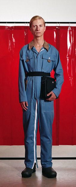 Kiko Kostadinov ⚡️QUICK SALE⚡️2019 Kiko Kostadinov Mackintosh Waxed Jumpsuit Size US 30 / EU 46 - 2 Thumbnail