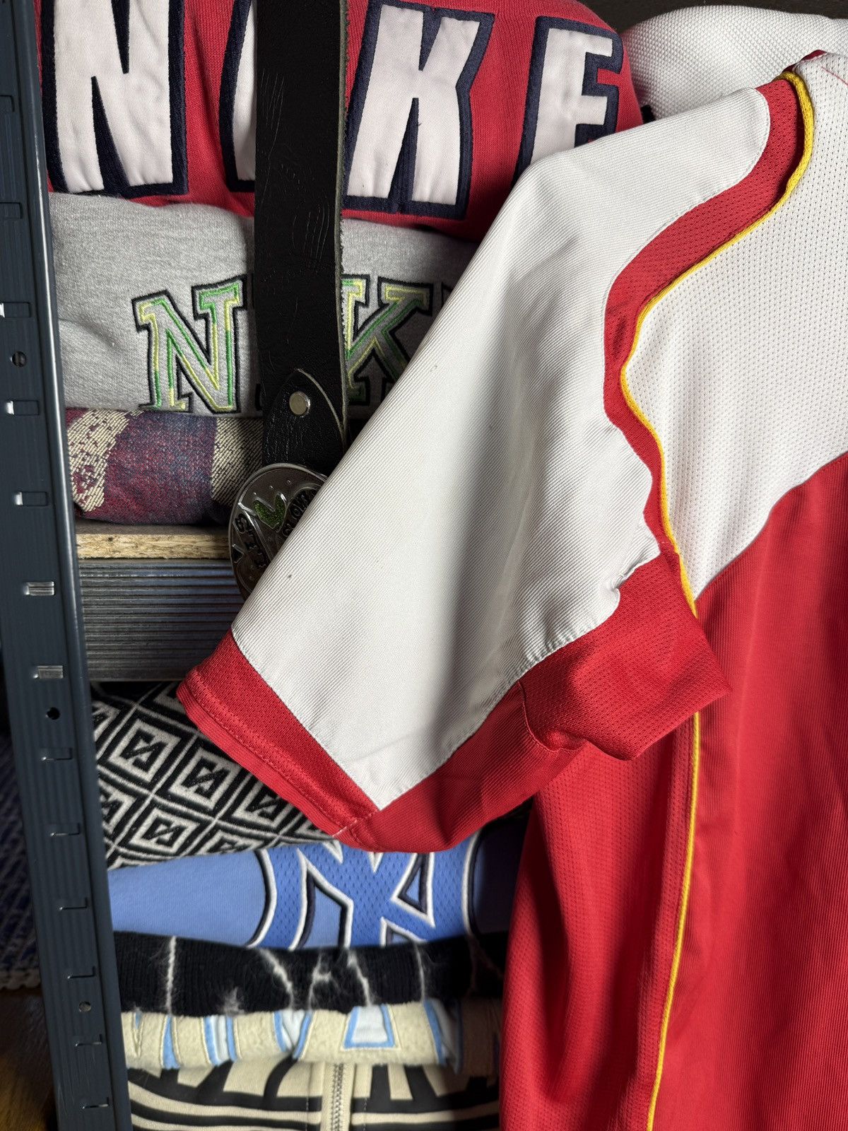 Nike 90s Nike Arsenal O2 Total 90 Soccer Jersey Y2K Drill 90s Size US S / EU 44-46 / 1 - 5 Thumbnail