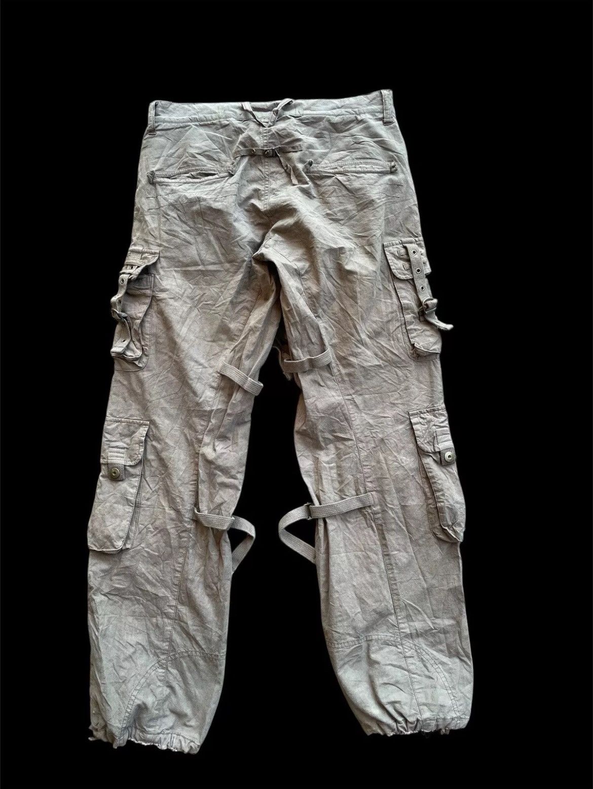 If Six Was Nine × Japanese Brand × PPFM PPFM Japan Parachute Tartan Pants Paratrooper Bondage size M Size US 32 / EU 48 - 9 Thumbnail