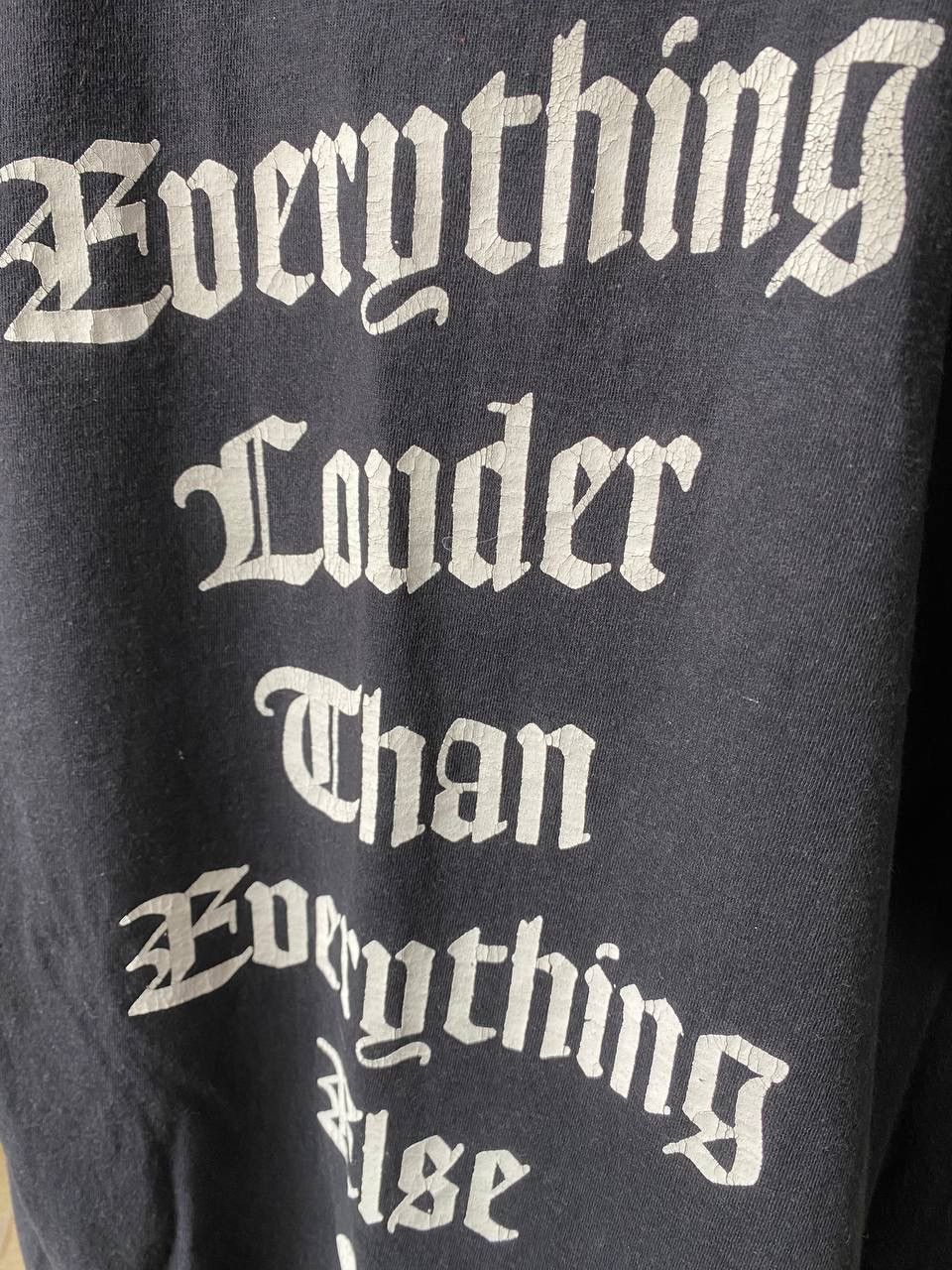 Band Tees 🔥 Motorhead England 2010 Vintage Rare Logo T Shirt Faded Y2K Size US M / EU 48-50 / 2 - 13 Thumbnail