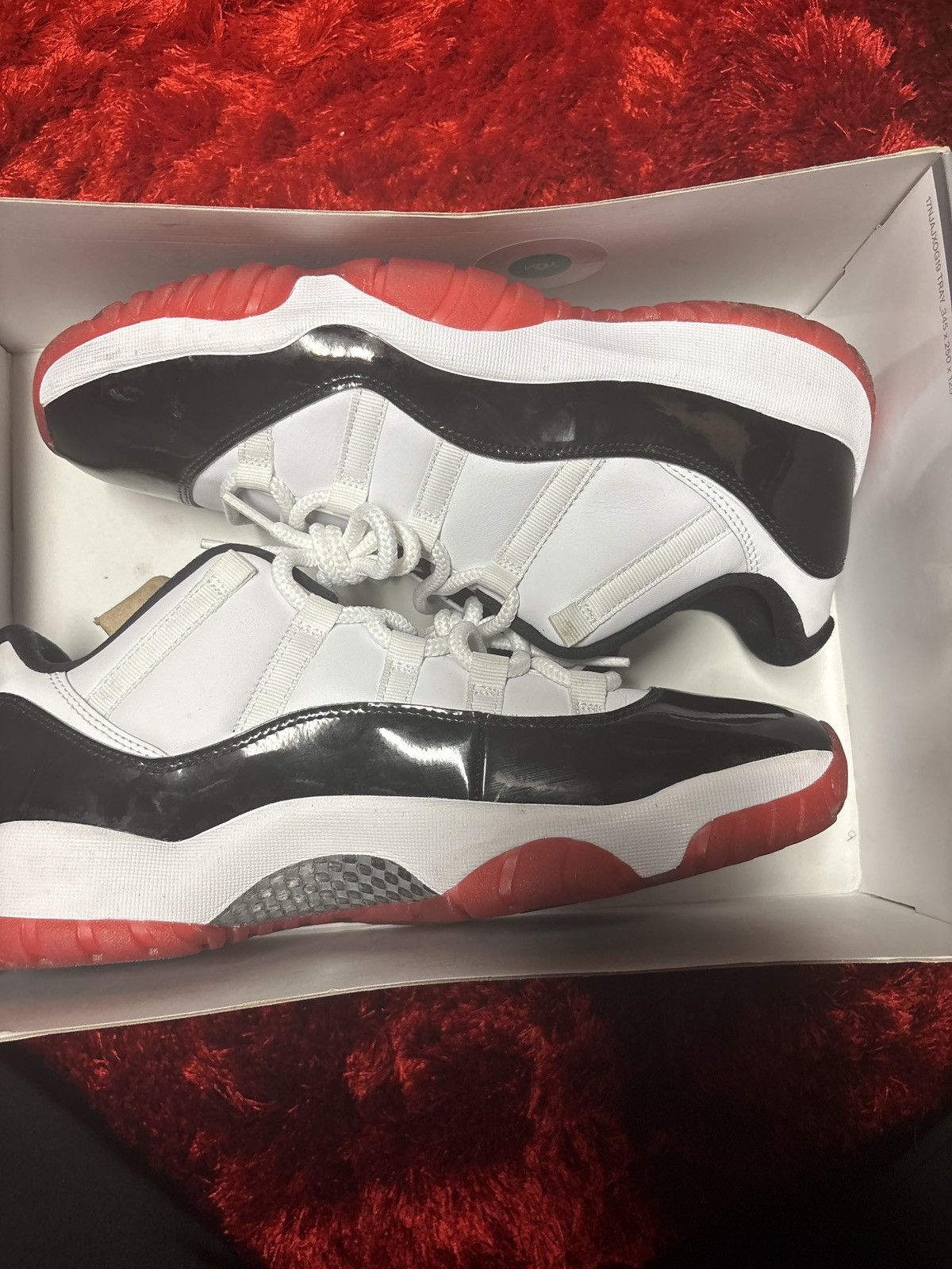 Jordan Brand Jordan 11 Retro Low Concord Bred Size US 12 / EU 45 - 2 Thumbnail