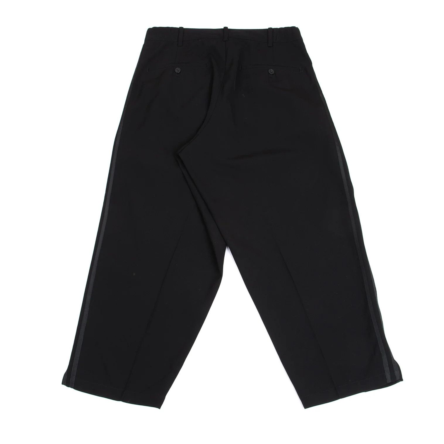Yohji Yamamoto Yohji Yamamoto Three-Line Tap Pants Black Size US 30 / EU 46 - 11 Thumbnail