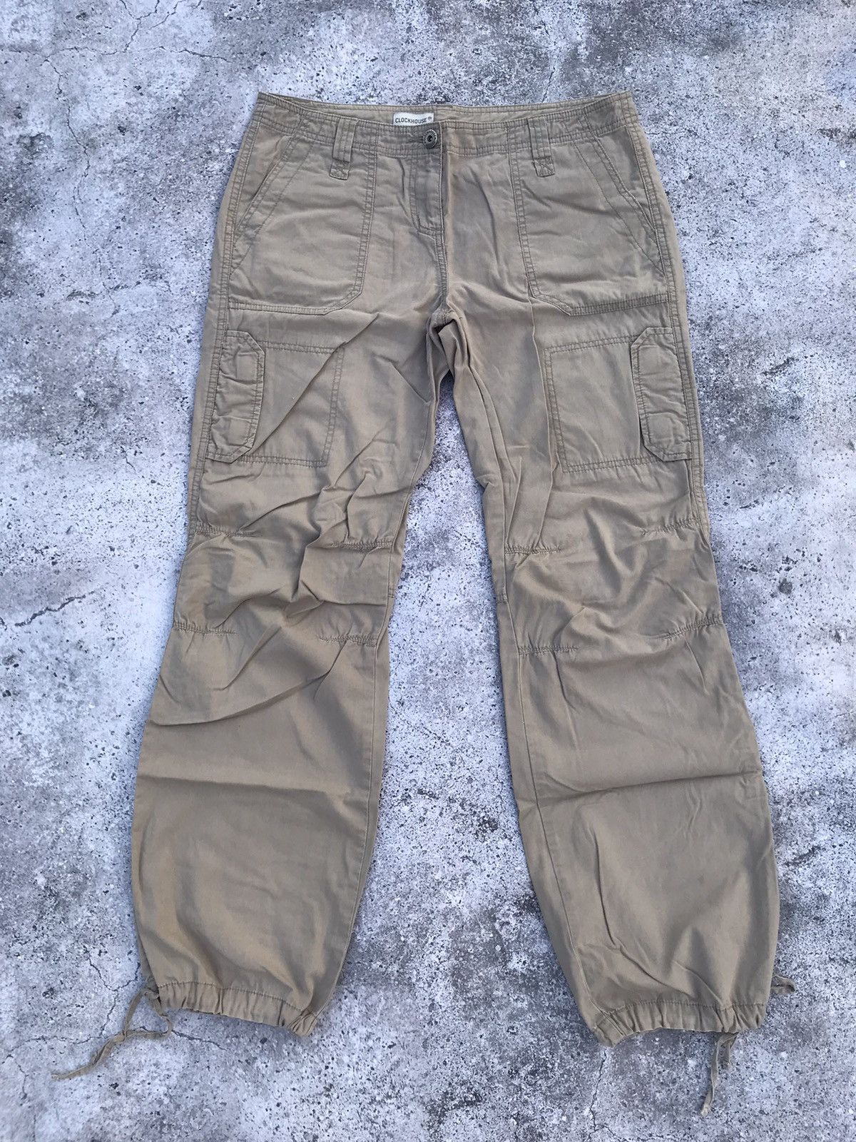 Vintage Vintage Y2K style parachute cargo pants Size 34" / US 12 / IT 48 - 2 Thumbnail