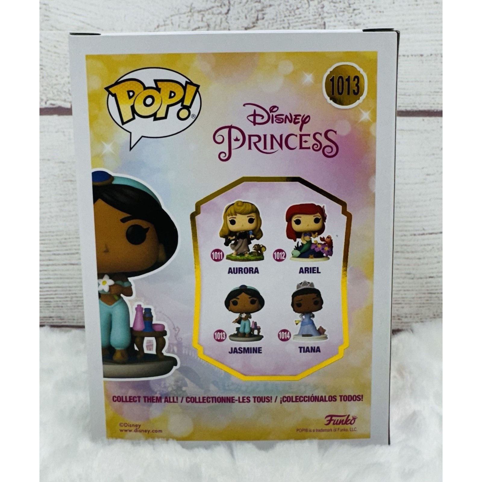 Disney Funko Pop! Disney Princess Jasmine Aladdin Vinyl Figure BoxL Size ONE SIZE - 5 Thumbnail