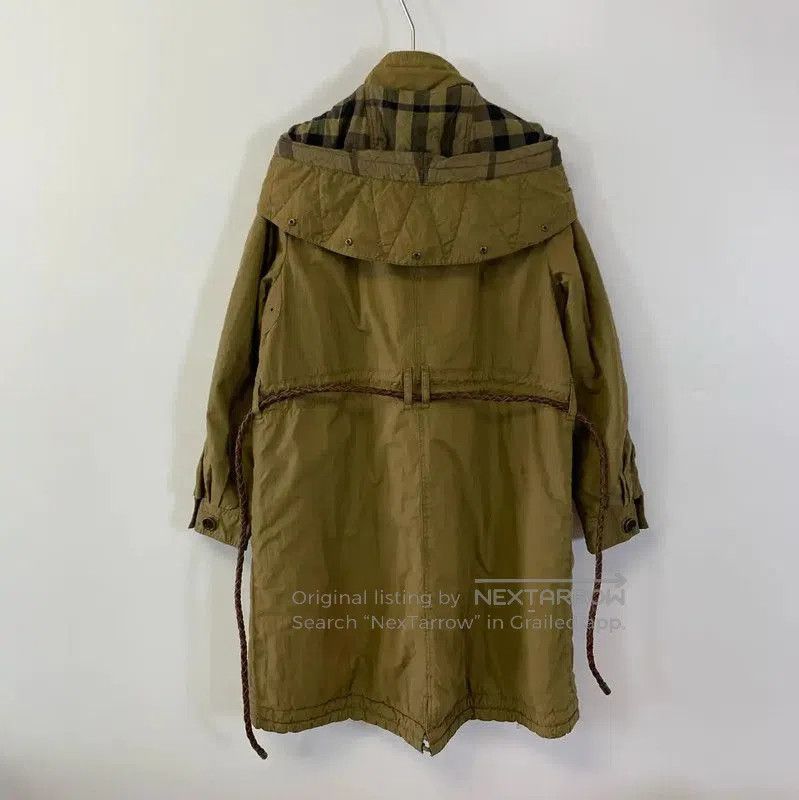 Burberry Burberry Women's Khaki Green Cotton Jacket. Size XXS / US 00 / IT 34 - 2 Thumbnail