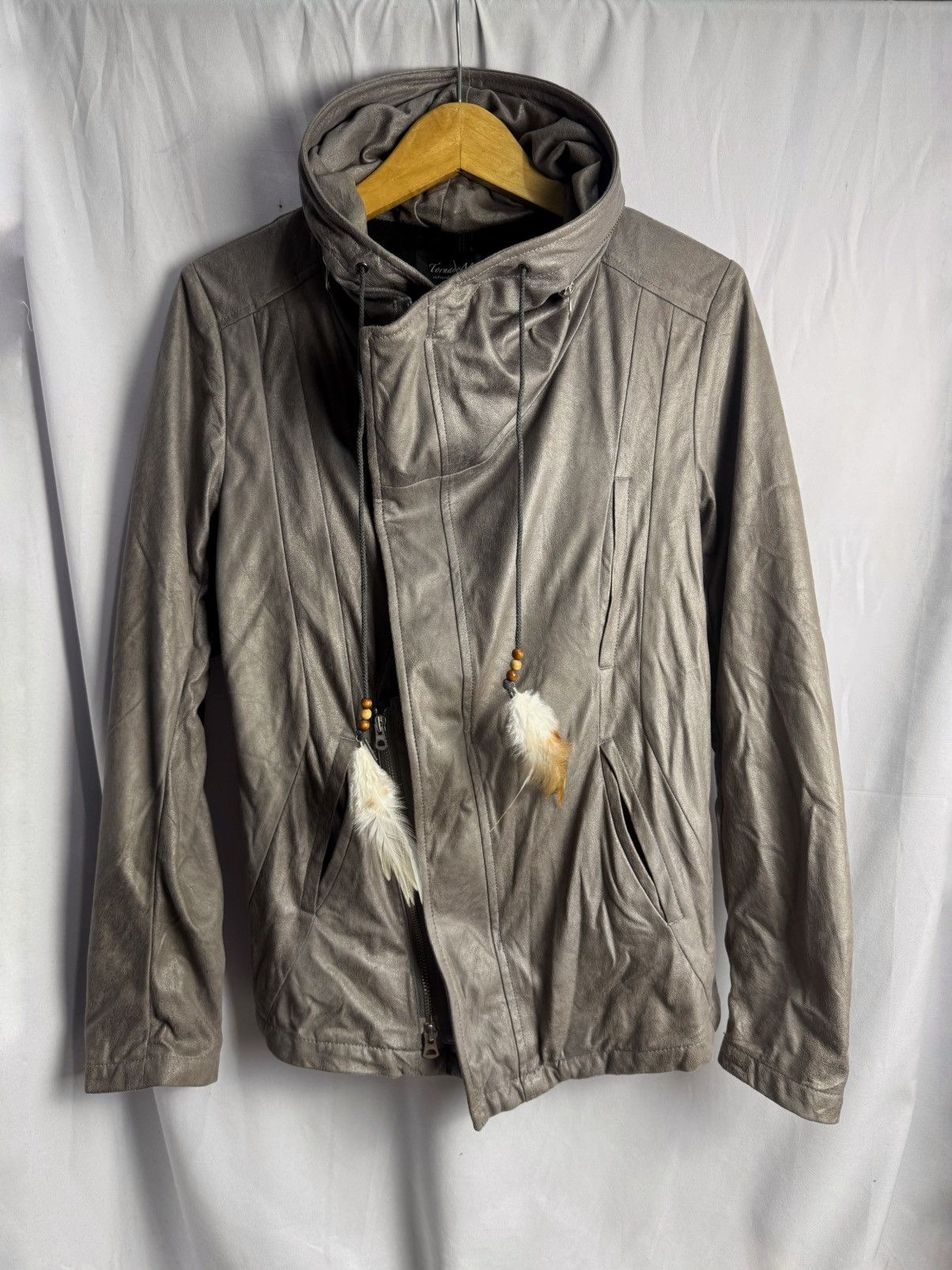 Tornado Mart Tornado Mart Asymmetrical Jacket Bono Lgb Styled Size US M / EU 48-50 / 2 - 2 Thumbnail