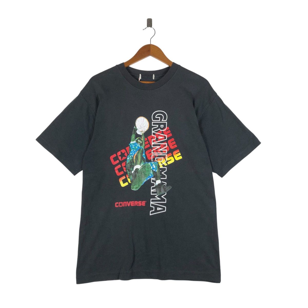 Converse GRANDMAMA by Larry Johnson Converse Vintage T-Shirt Size US M / EU 48-50 / 2 - 1 Thumbnail
