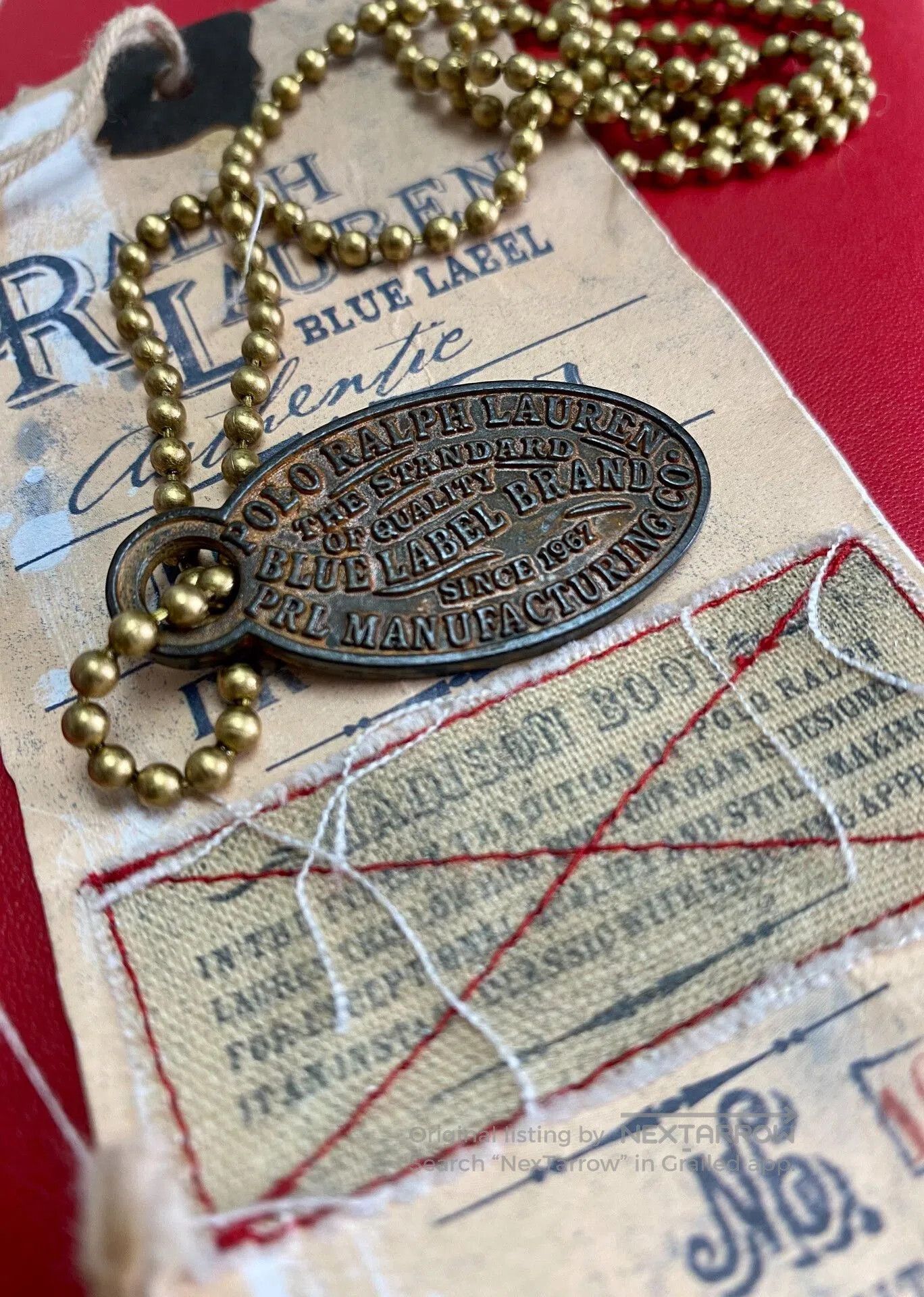 RRL Ralph Lauren RRL Ralph Lauren Vintage Metal Keychain. Size ONE SIZE - 1 Thumbnail