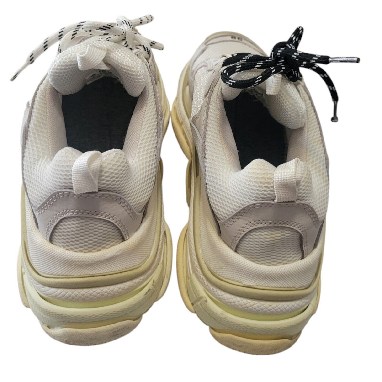 Balenciaga BALENCIAGA Men Sneakers Triple S White Size EU 38 / US 8 Size US 8 / EU 41 - 4 Thumbnail