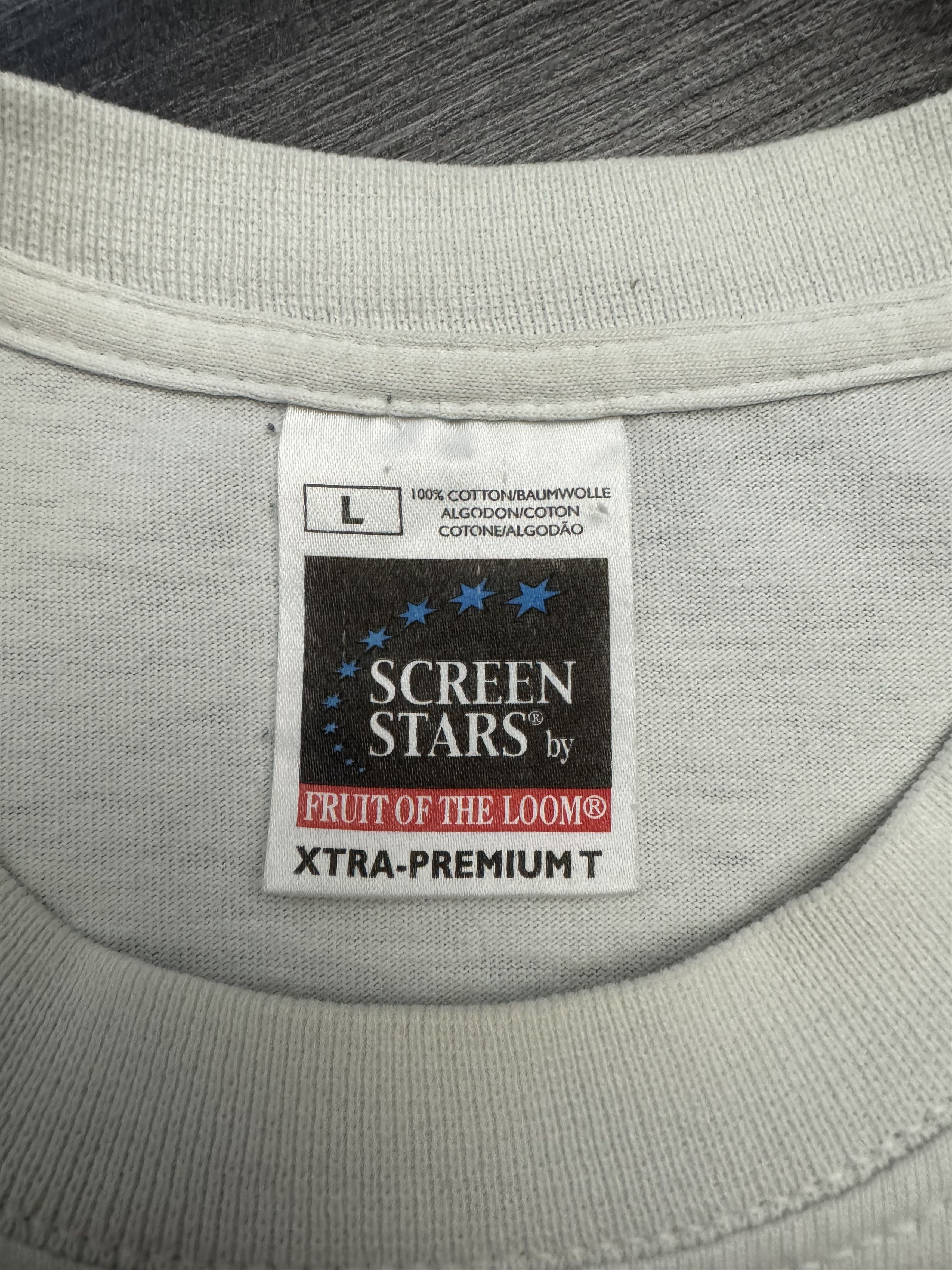Formula 1 Vintage 90s Rockingham F1 Racing T-Shirt Screen Stars Size US L / EU 52-54 / 3 - 10 Thumbnail
