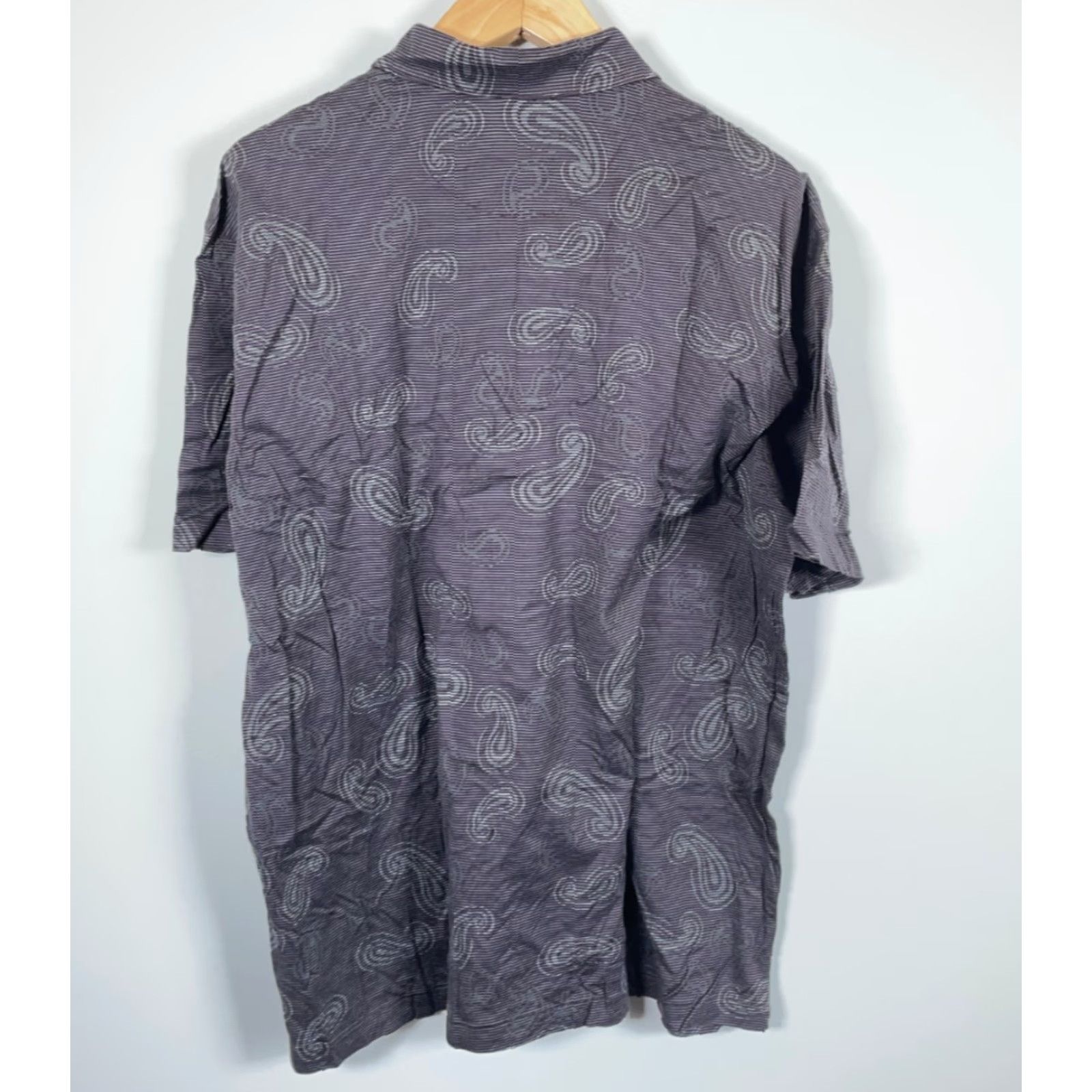 Nike Nike Tiger Woods Polo Shirt Men's 2XL Dark Red Paisley Mercerized Cotton Shirt Size US XXL / EU 58 / 5 - 2 Thumbnail
