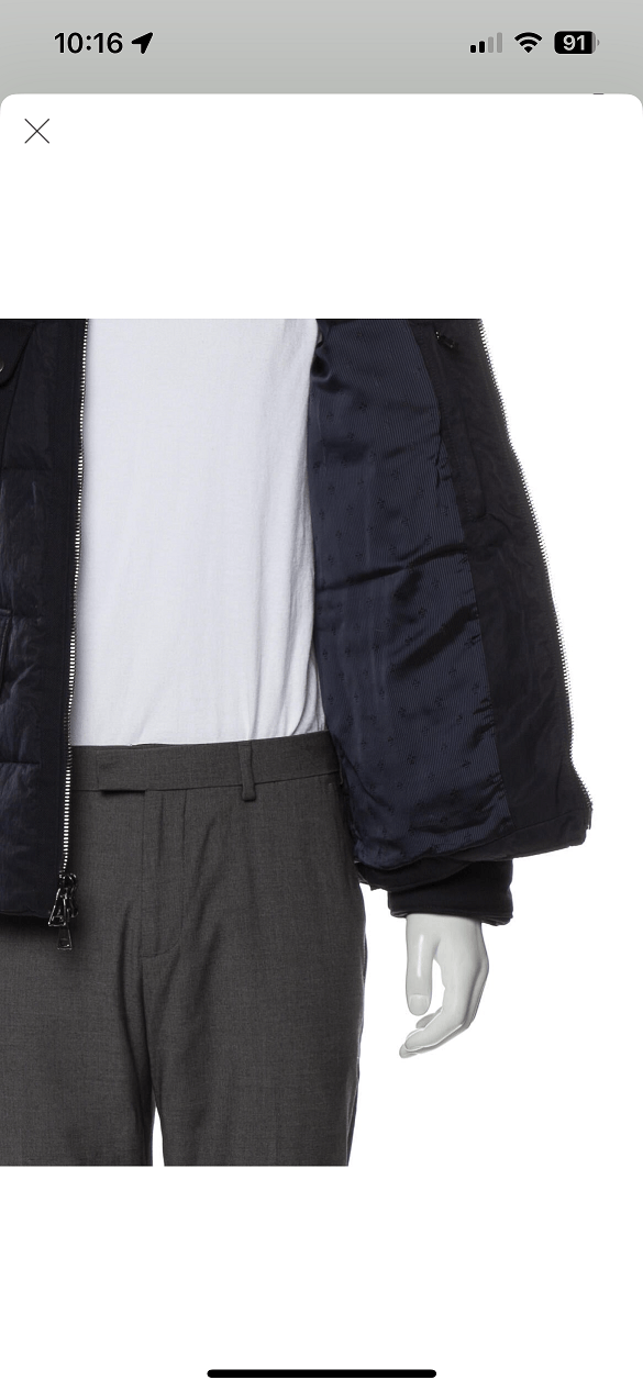 John Varvatos John Varvatos - Woven Down Coat Size US M / EU 48-50 / 2 - 3 Thumbnail