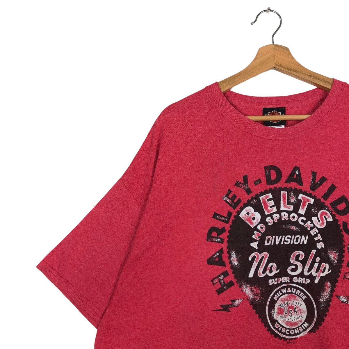 Harley Davidson 🔥90’s Vintage Harley Davidson T-Shirt Big Logo Spell Out Size US XL / EU 56 / 4 - 7 Thumbnail