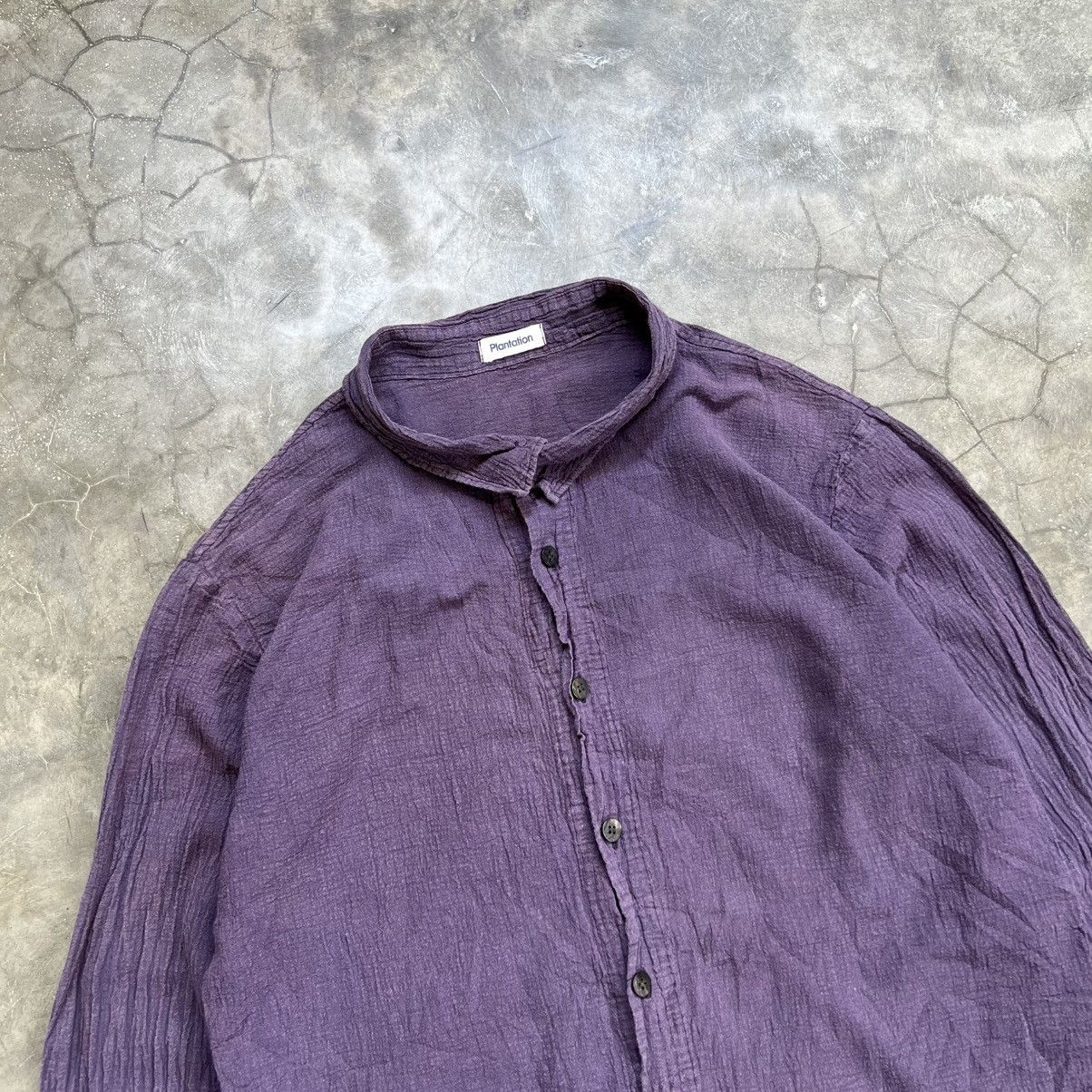 Issey Miyake 1990s Plantation by Issey Miyake Longsleeve Shirt Size US M / EU 48-50 / 2 - 2 Thumbnail