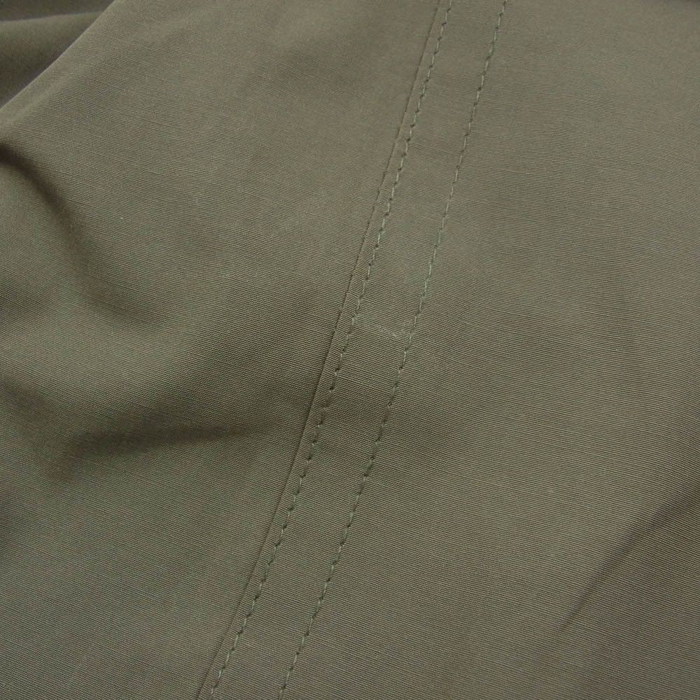 Comme des Garcons Homme Plus Trench Coat Leather Trim Reverse Polyester Charcoal Size US M / EU 48-50 / 2 - 5 Thumbnail