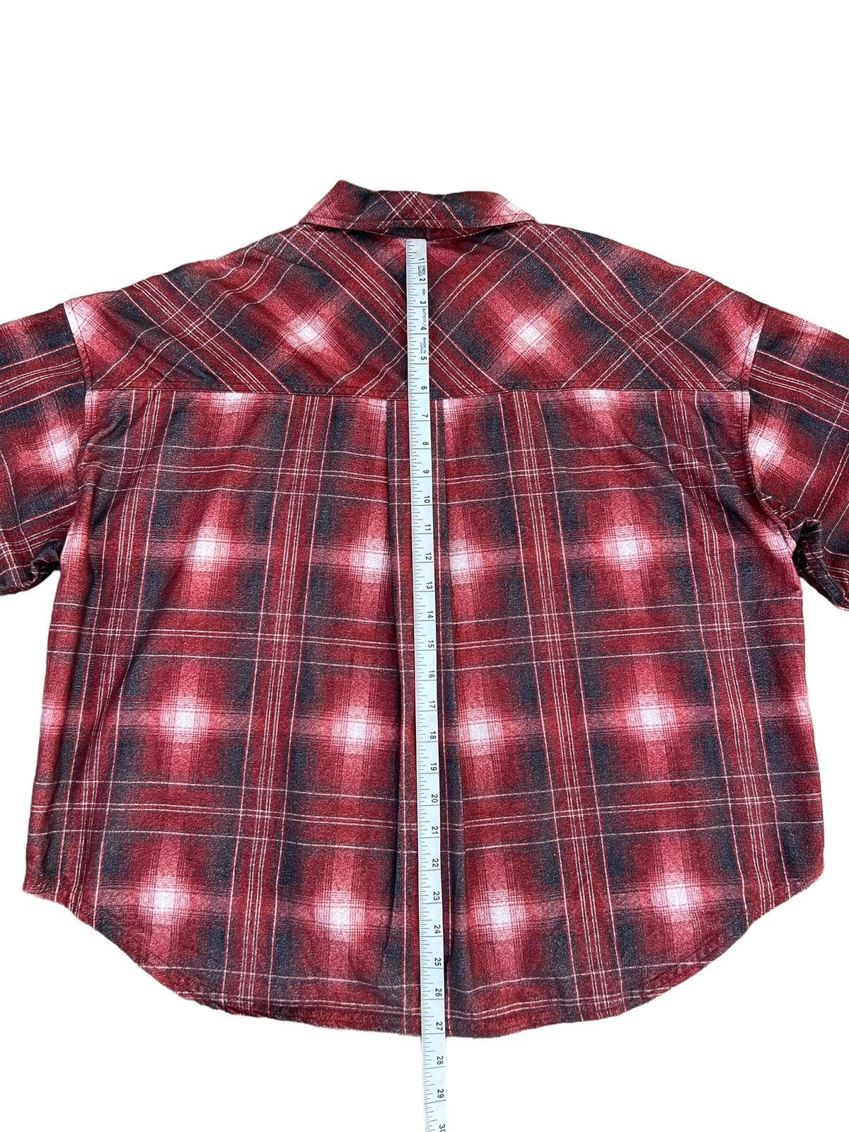 Flannel Primalcode Newwave Japan Plaid Big Fit Cropped lannel Shirt Size US XL / EU 56 / 4 - 13 Thumbnail